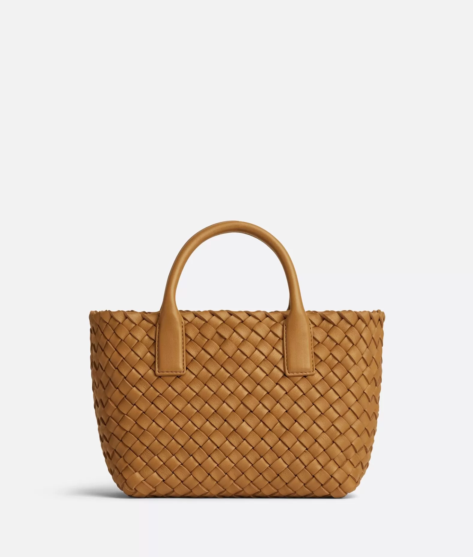 Mini^Bottega Veneta Mini Cabat Caramel