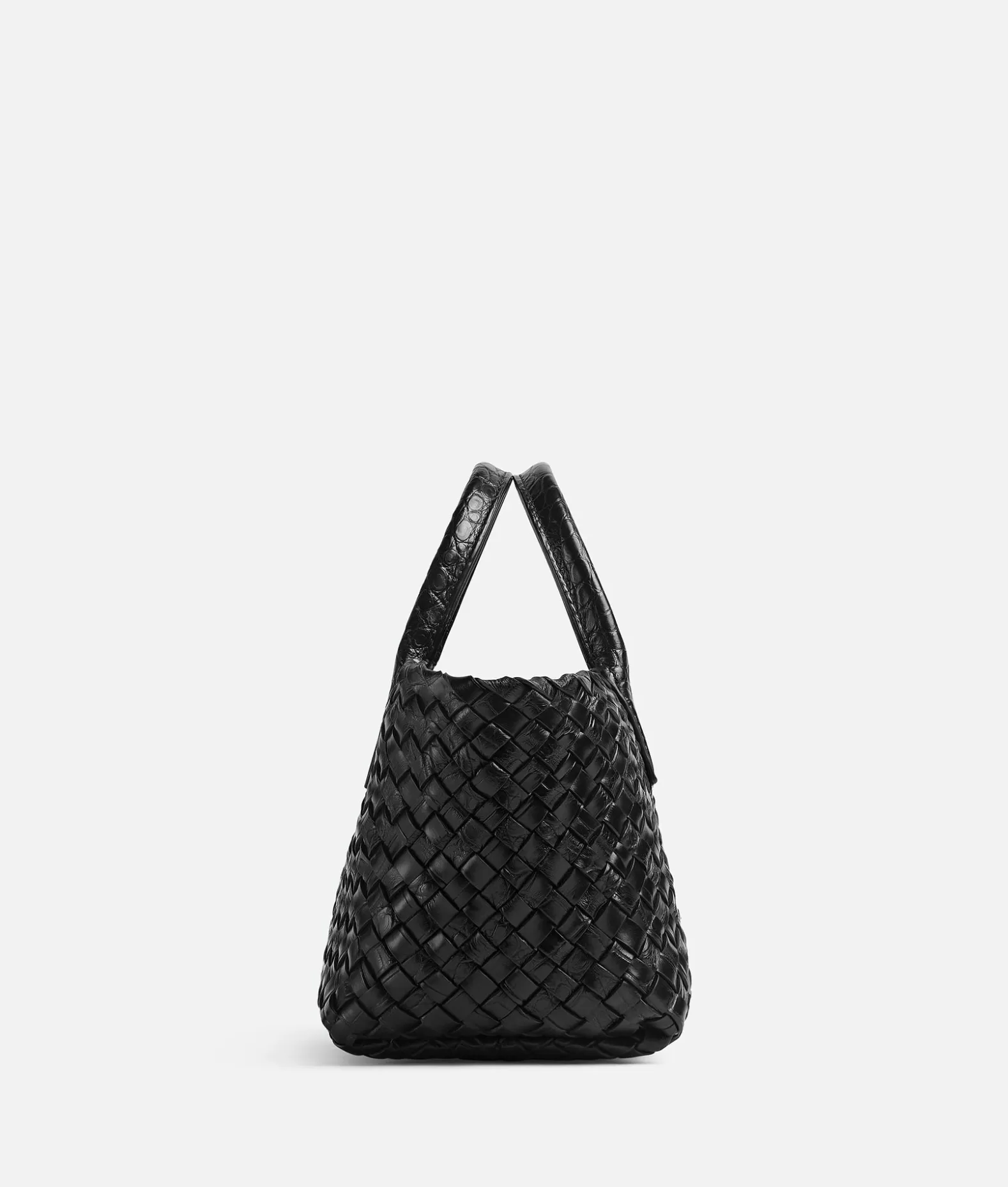 Mini^Bottega Veneta Mini Cabat Black