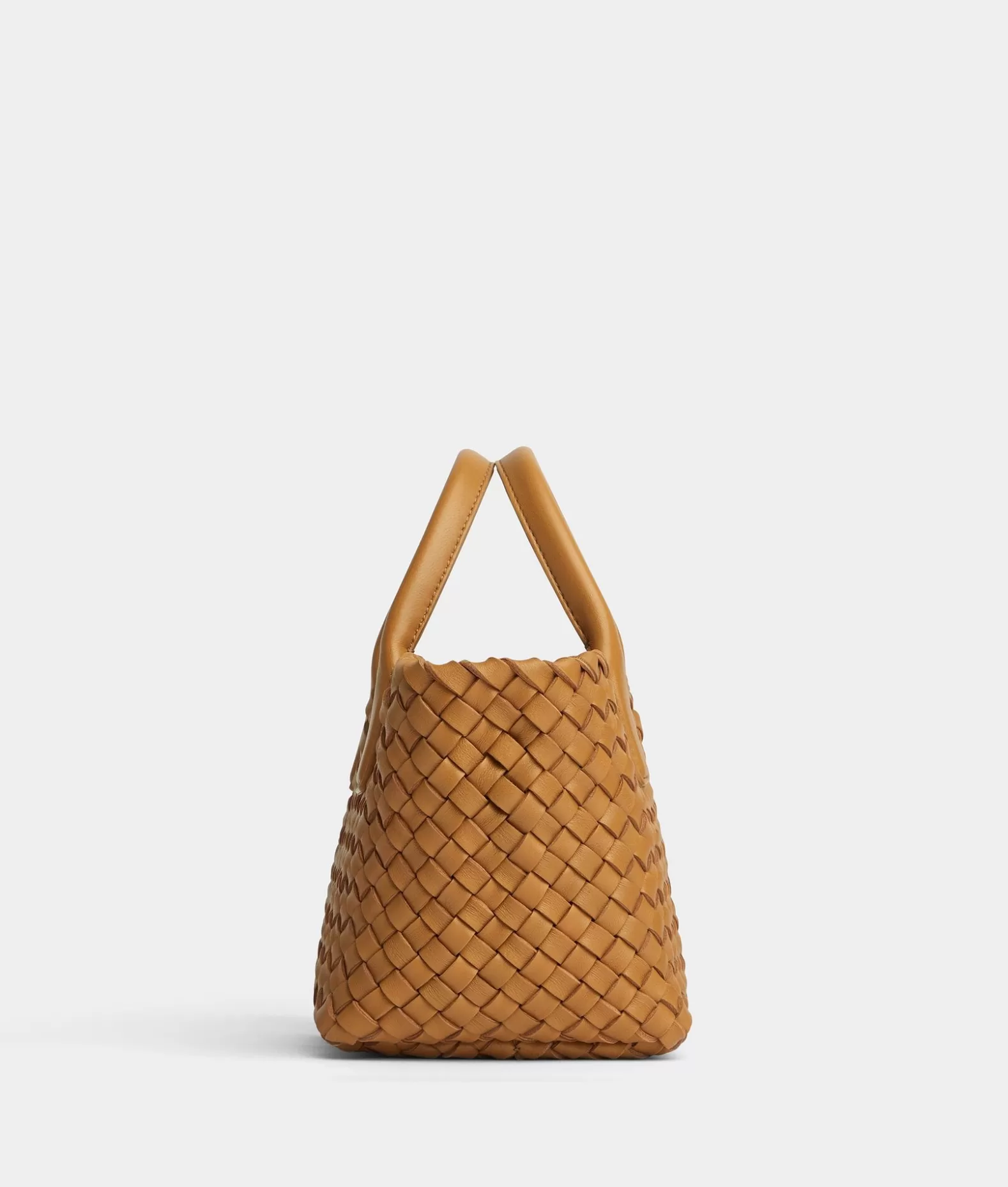 Mini^Bottega Veneta Mini Cabat Caramel