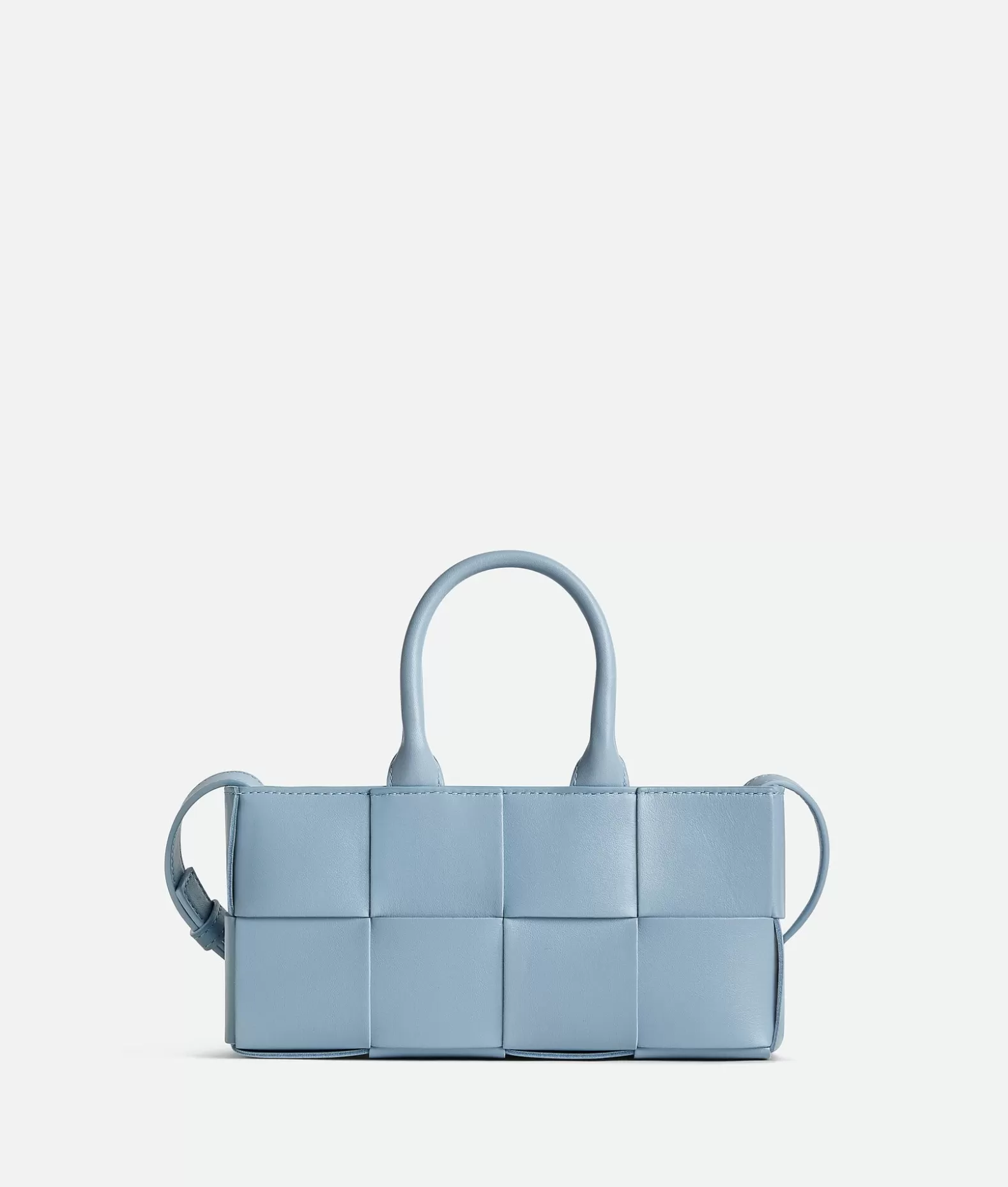 Shopping | A Tracolla^Bottega Veneta Mini East-West Arco Tote Ice