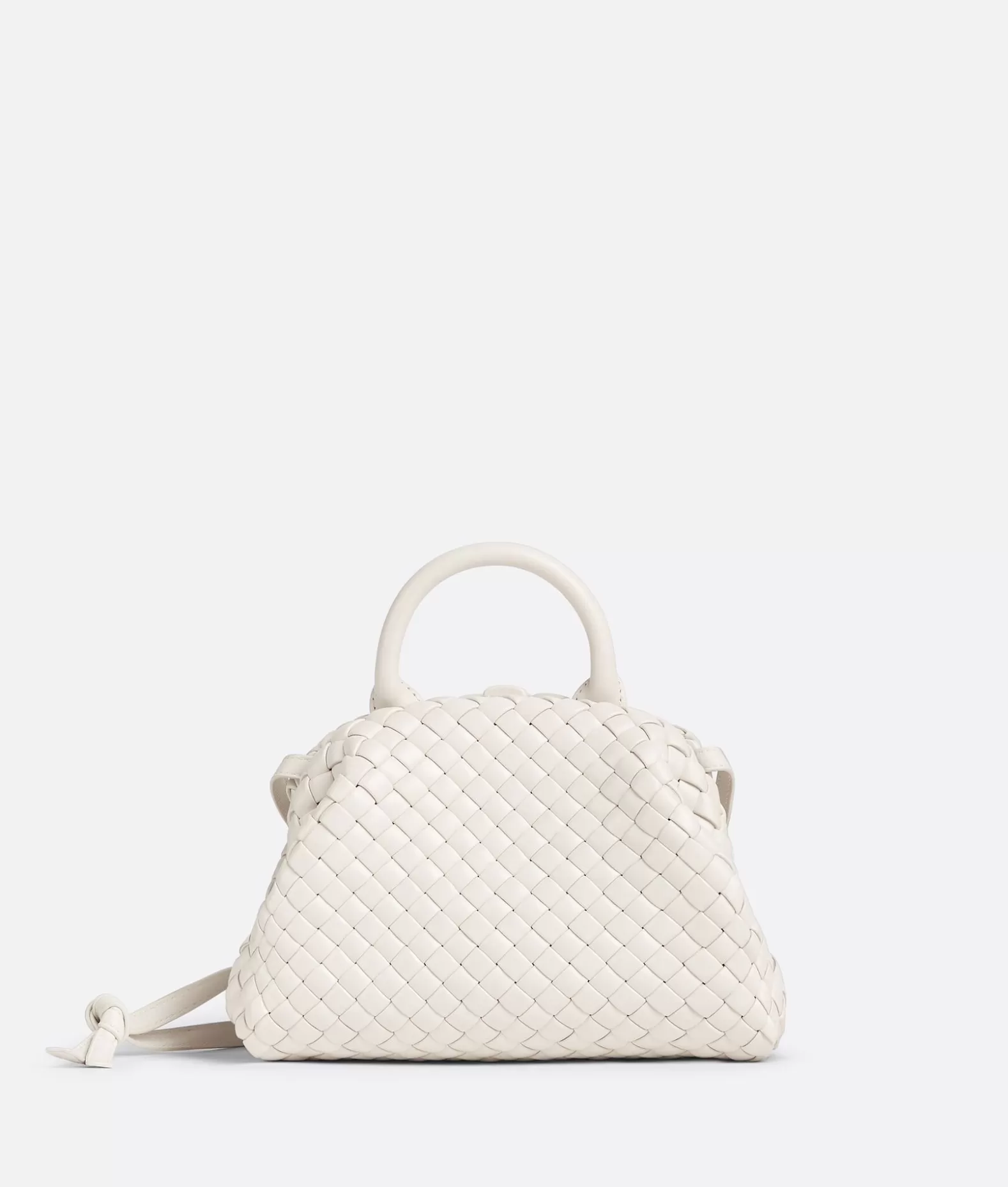 A Mano | Mini^Bottega Veneta Mini Handle Chalk