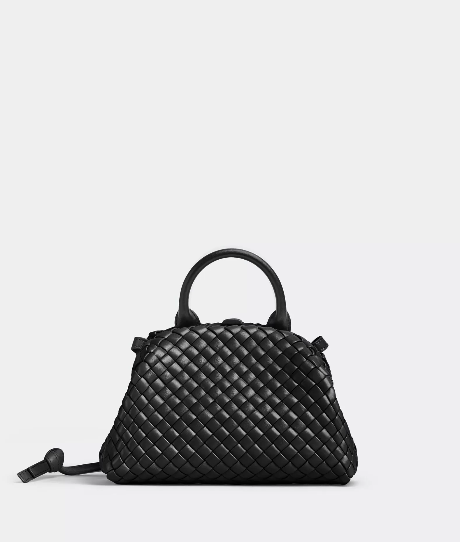 A Mano^Bottega Veneta Mini Handle Black