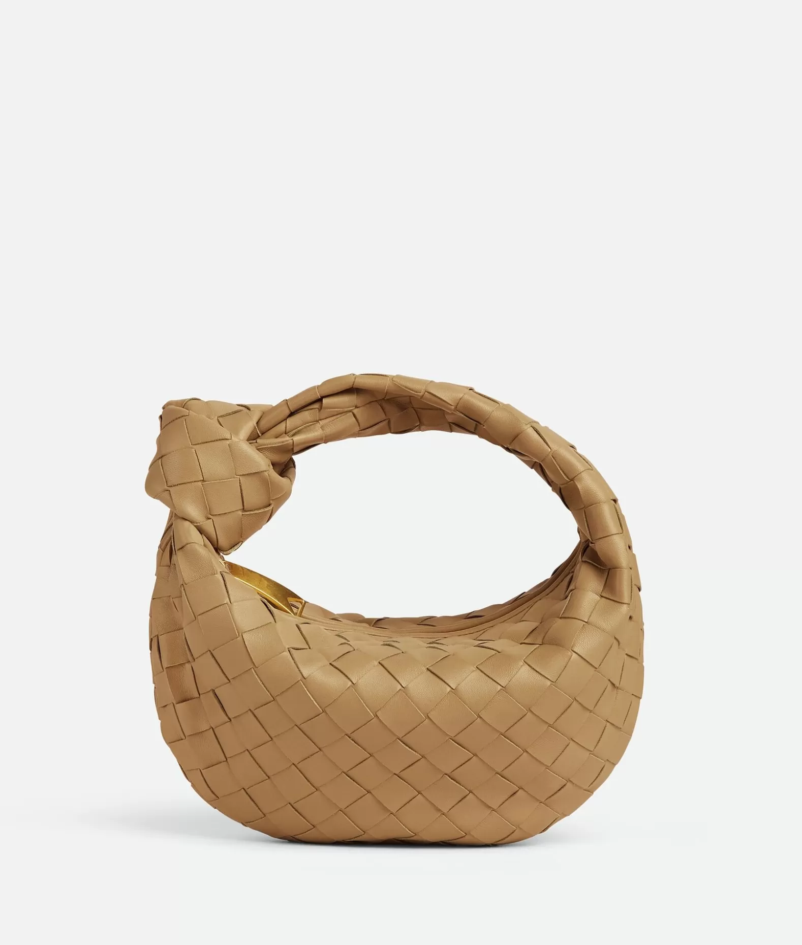 Mini^Bottega Veneta Mini Jodie Dark praline