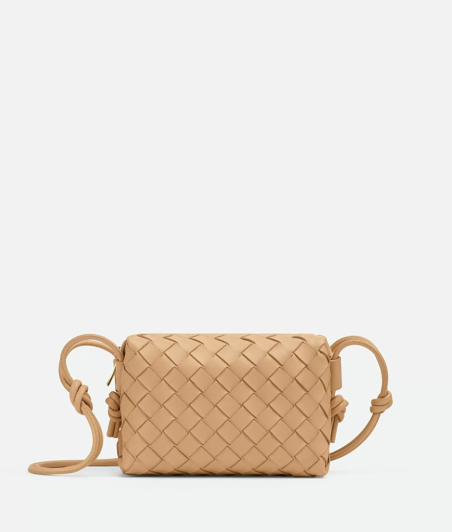 A Tracolla | Mini^Bottega Veneta Mini Loop Camera Bag Almond