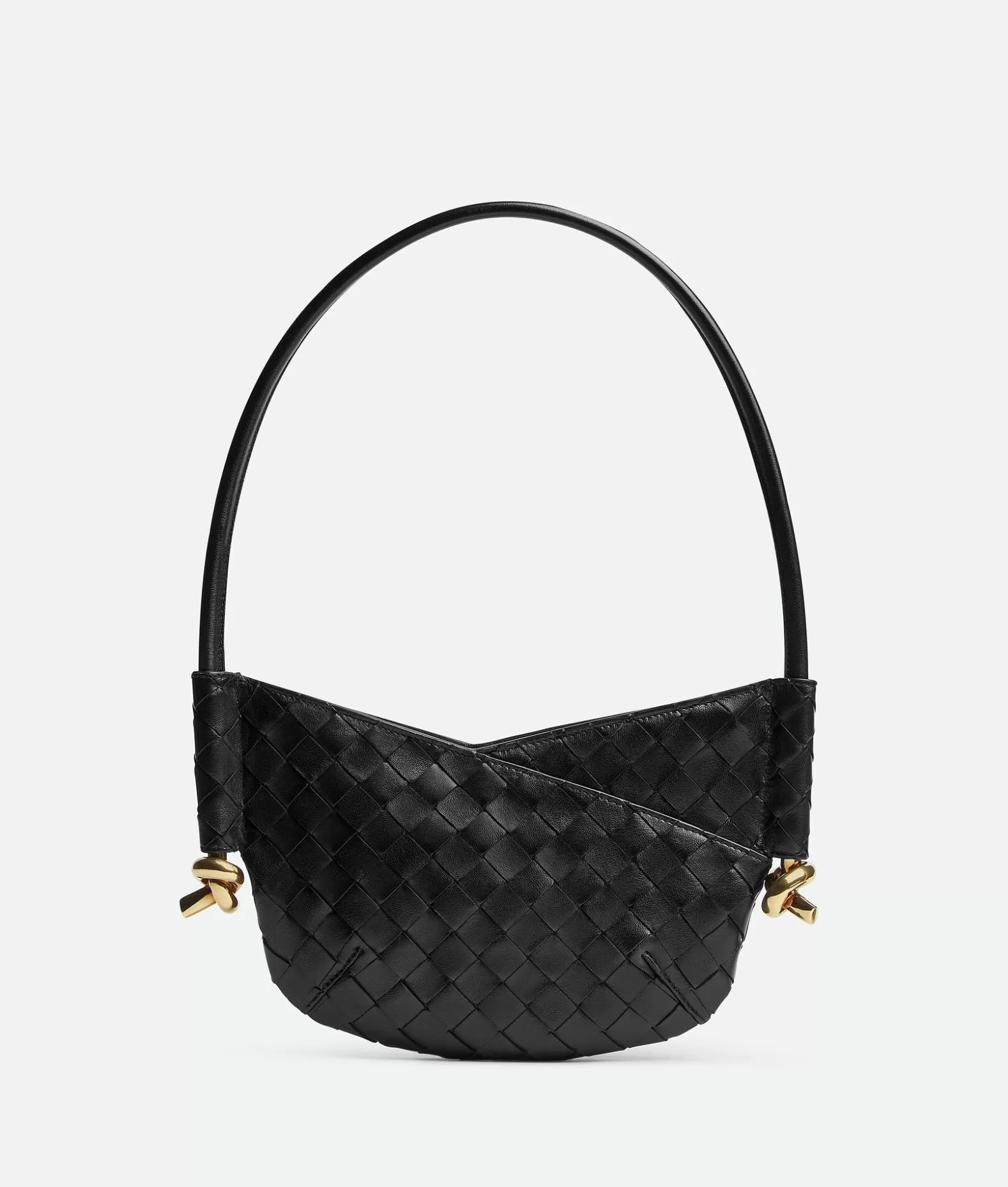 A Spalla | Mini^Bottega Veneta Mini Solstice Black