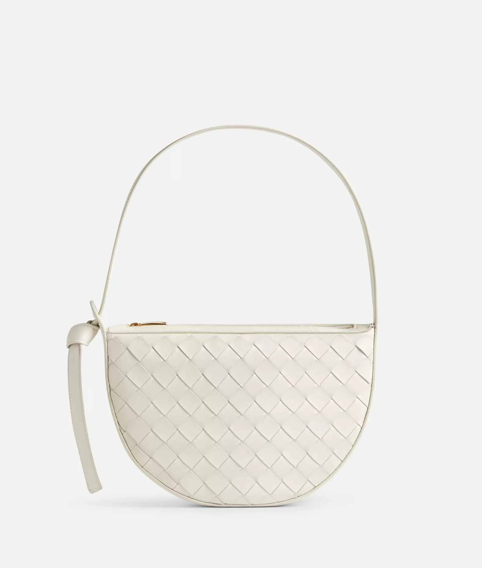 Mini^Bottega Veneta Mini Sunrise White