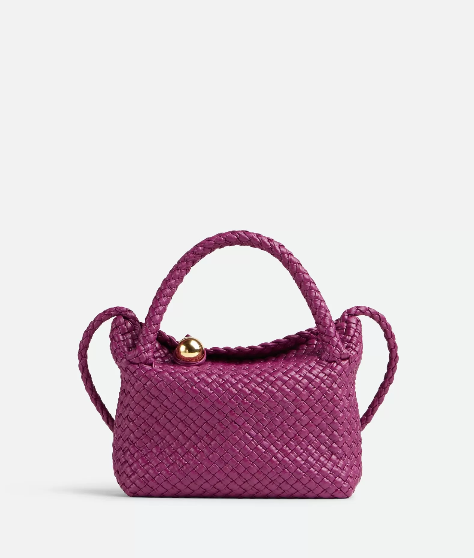 Mini^Bottega Veneta Mini Tosca Beetroot