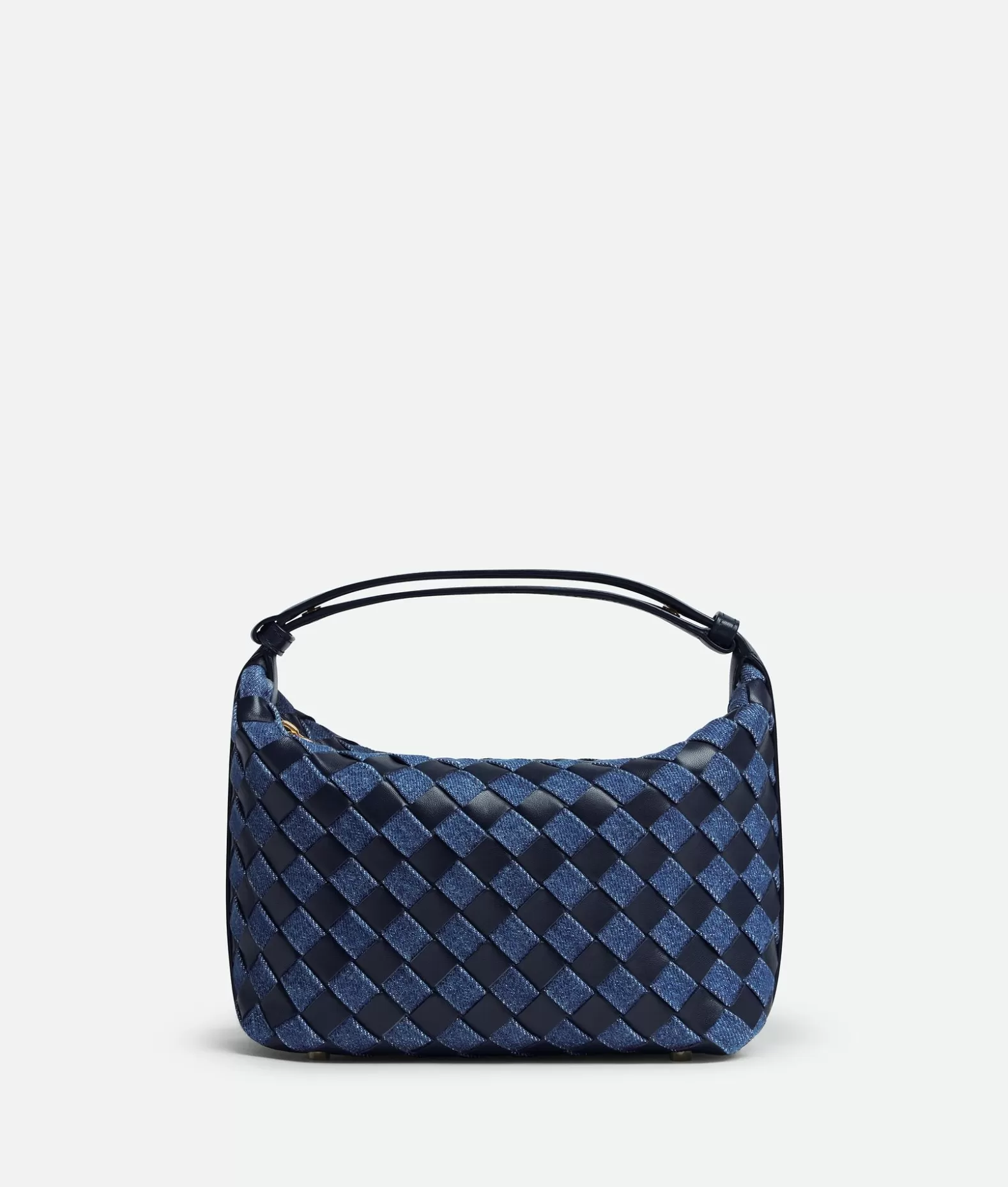 Mini^Bottega Veneta Mini Wallace Abyss/indigo