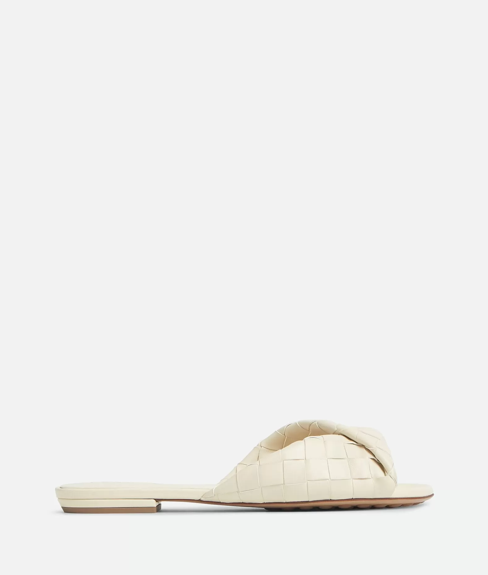 Sandali^Bottega Veneta Mule Flat Blink Sea salt