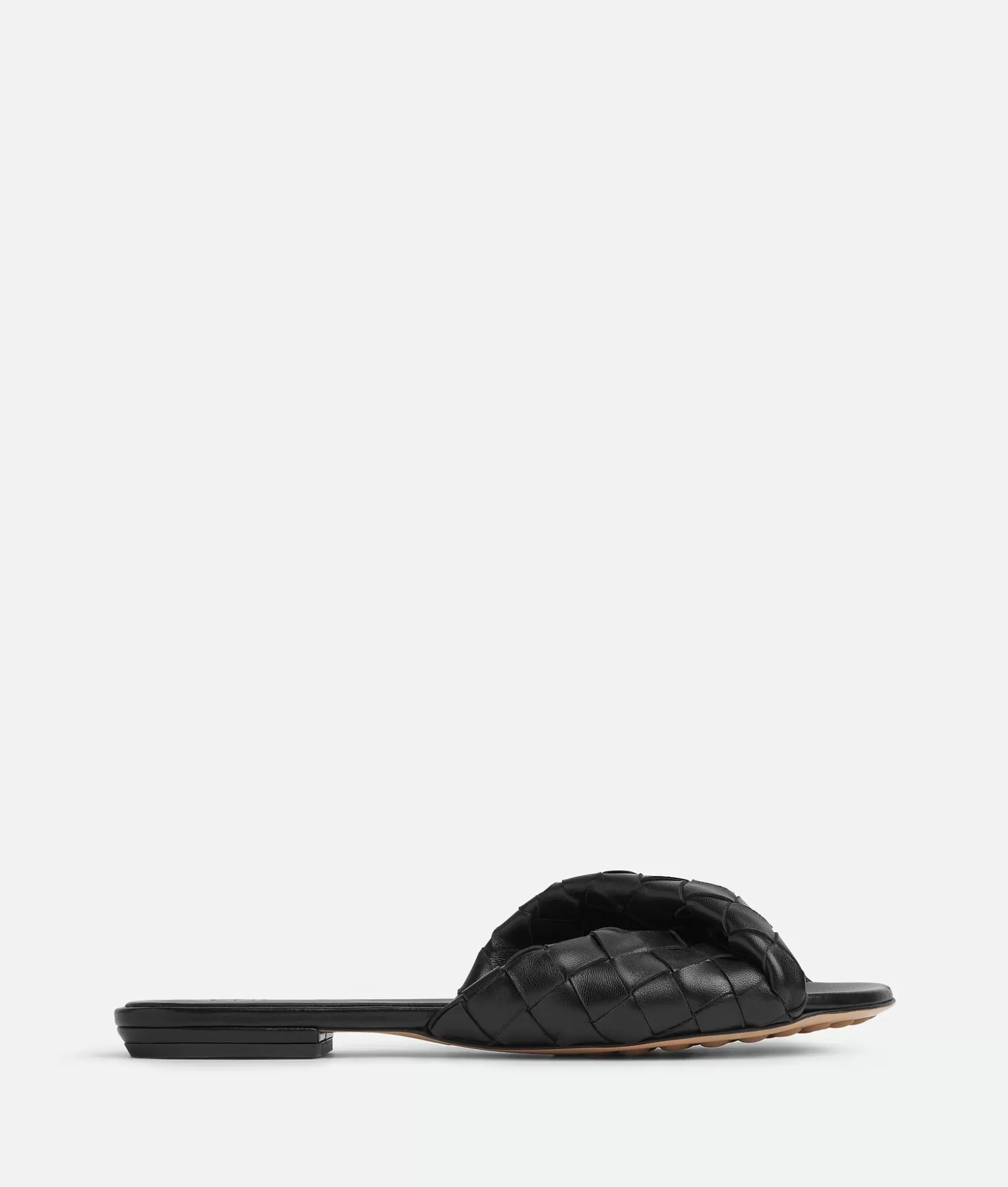 Sandali^Bottega Veneta Mule Flat Blink Black