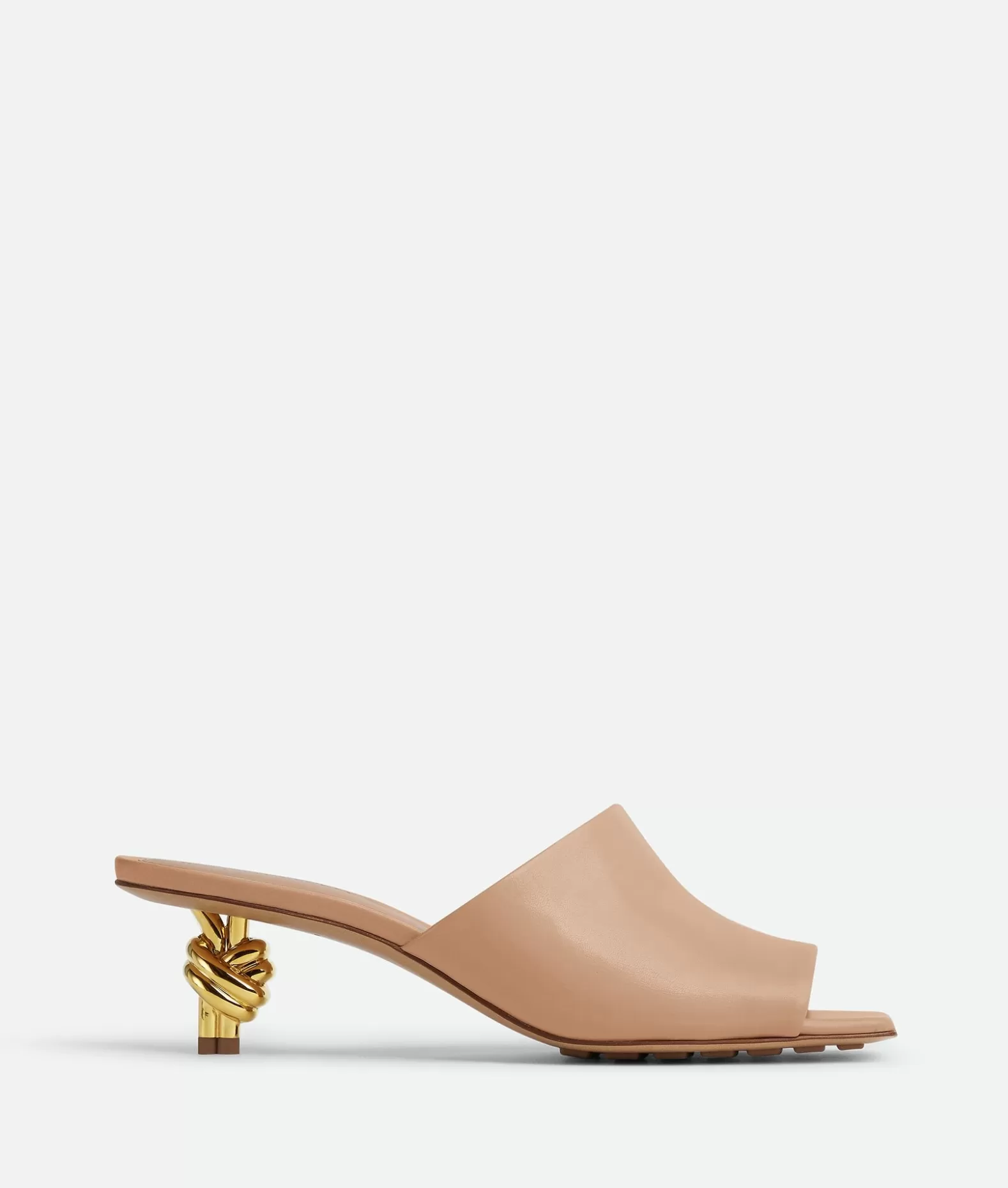 Sandali^Bottega Veneta Mule Knot Cipria