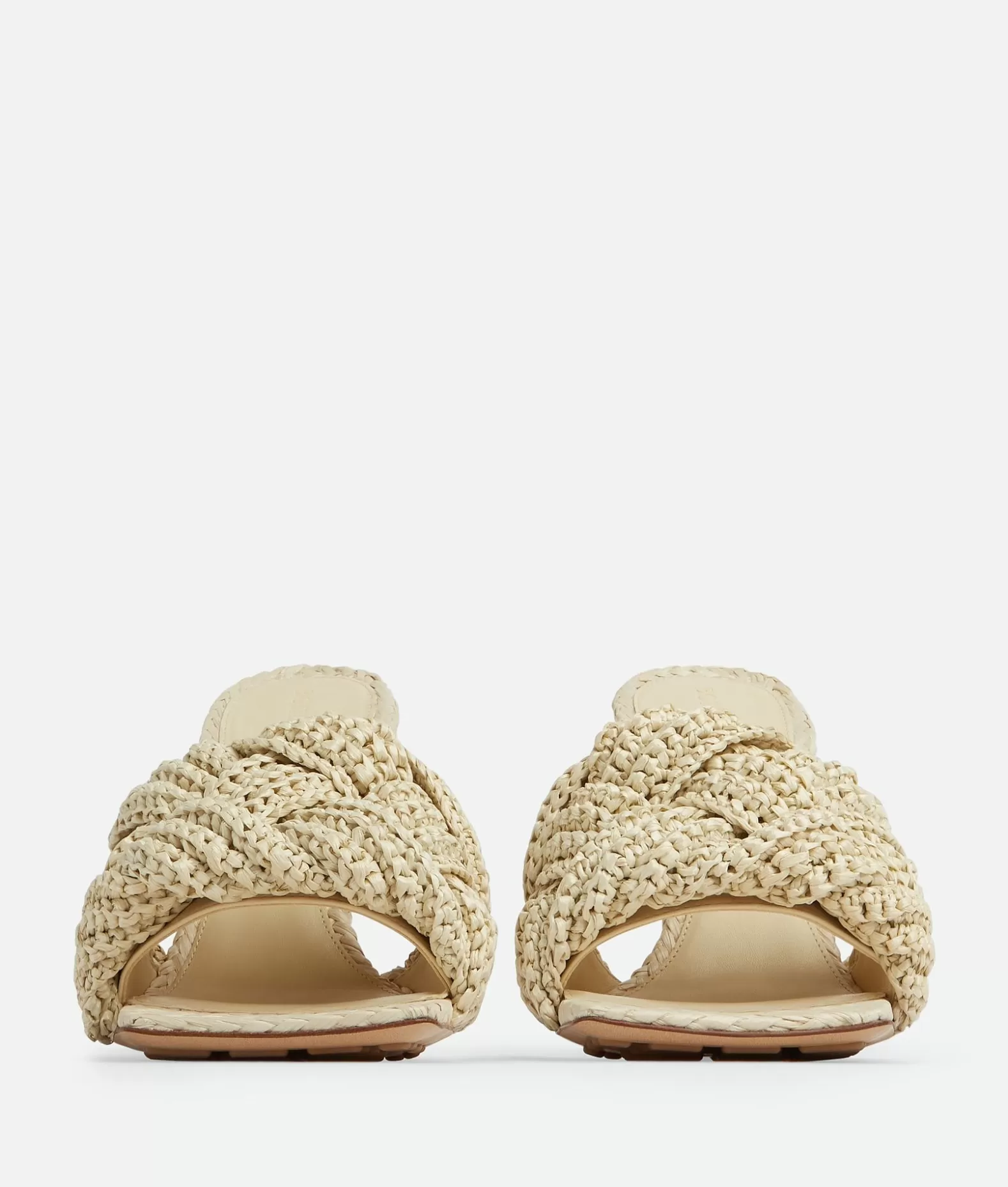 Sandali^Bottega Veneta Mule Lido White