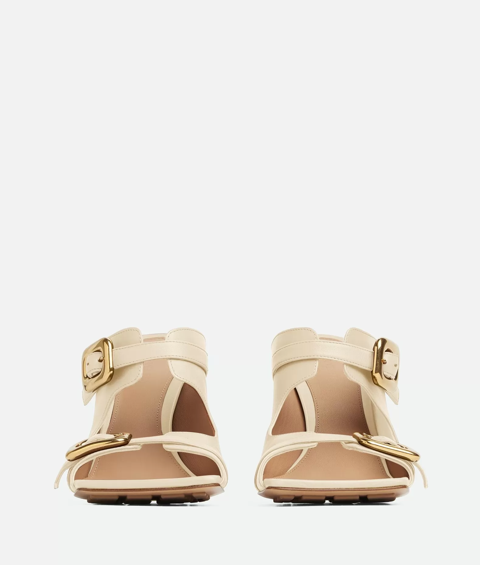 Sandali^Bottega Veneta Mule Stretch Buckle Sea salt