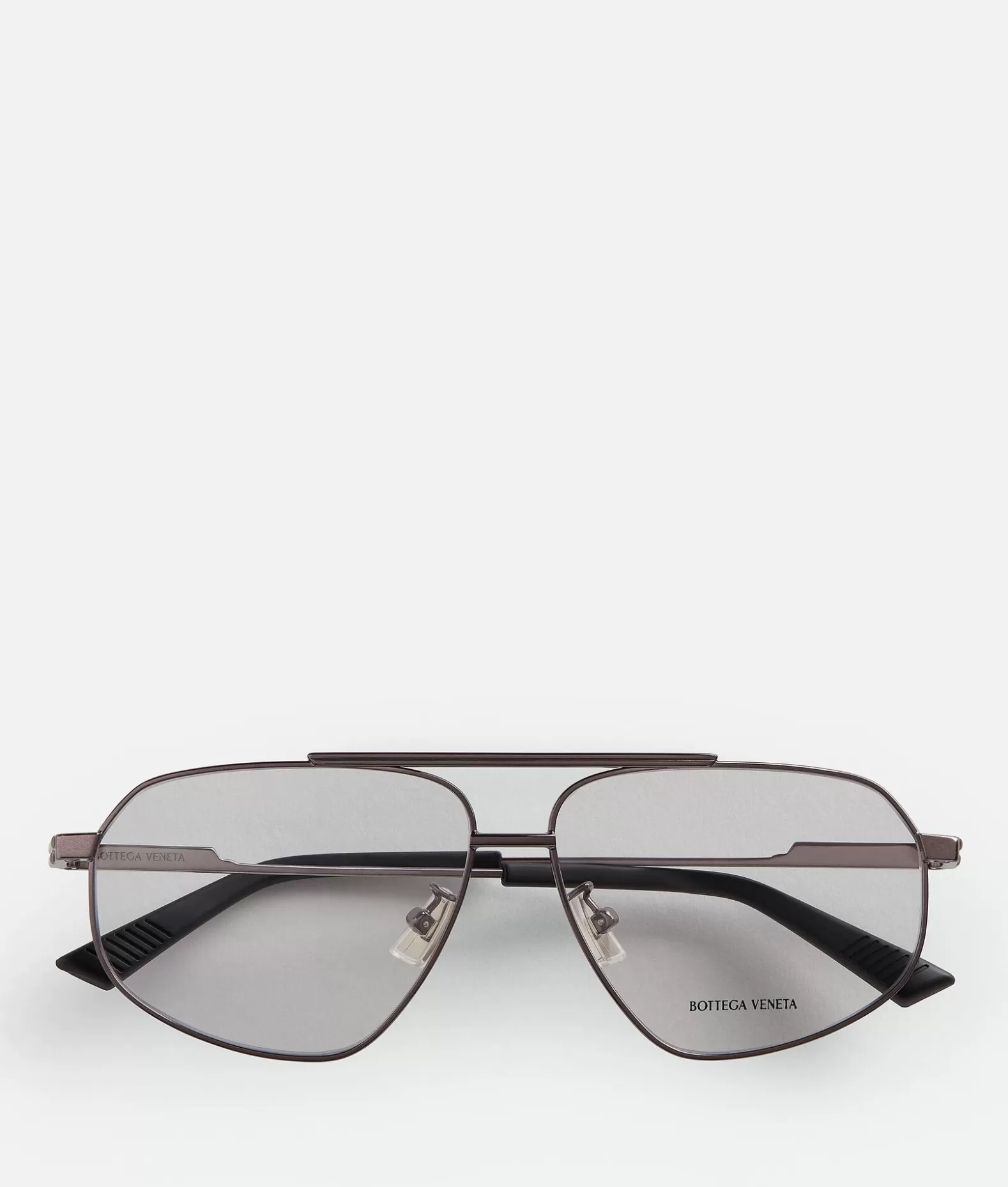 Occhiali Da Vista | Occhiali Da Vista^Bottega Veneta Occhiali Aviator Classic Metal Ruthenium/transparent