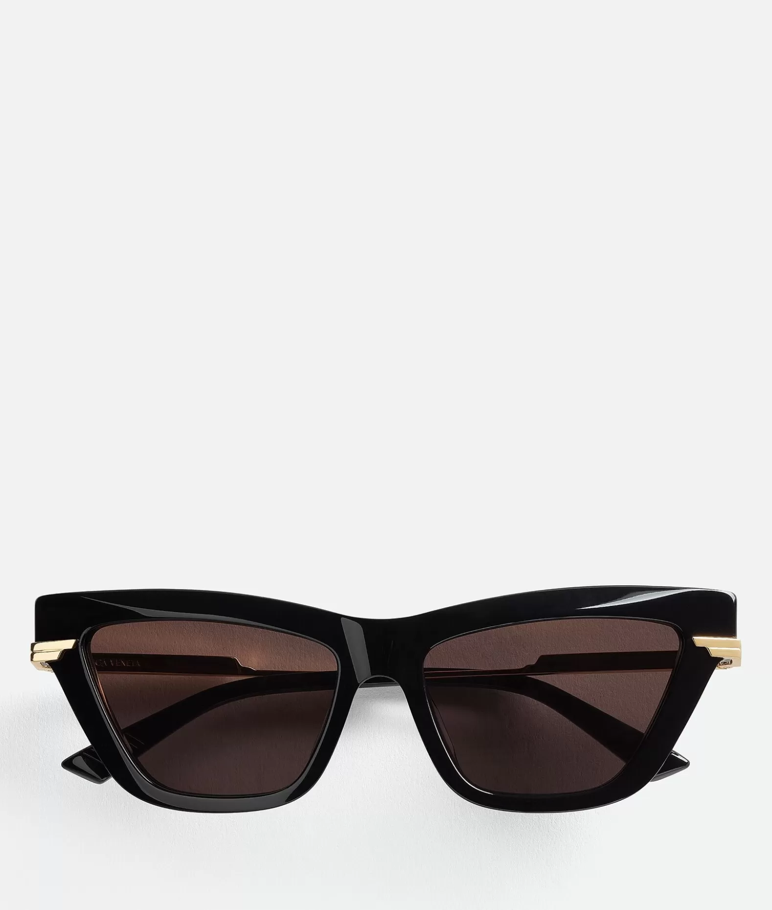 Occhiali Da Sole | Occhiali Da Sole^Bottega Veneta Occhiali Da Sole Classic Cat-Eye In Acetato Black/gold/grey