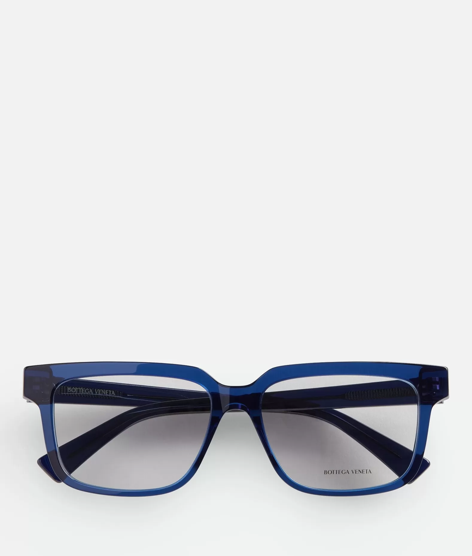 Occhiali Da Vista | Occhiali Da Vista^Bottega Veneta Occhiali Quadrati Soft Recycled In Acetato Blue / Transparent