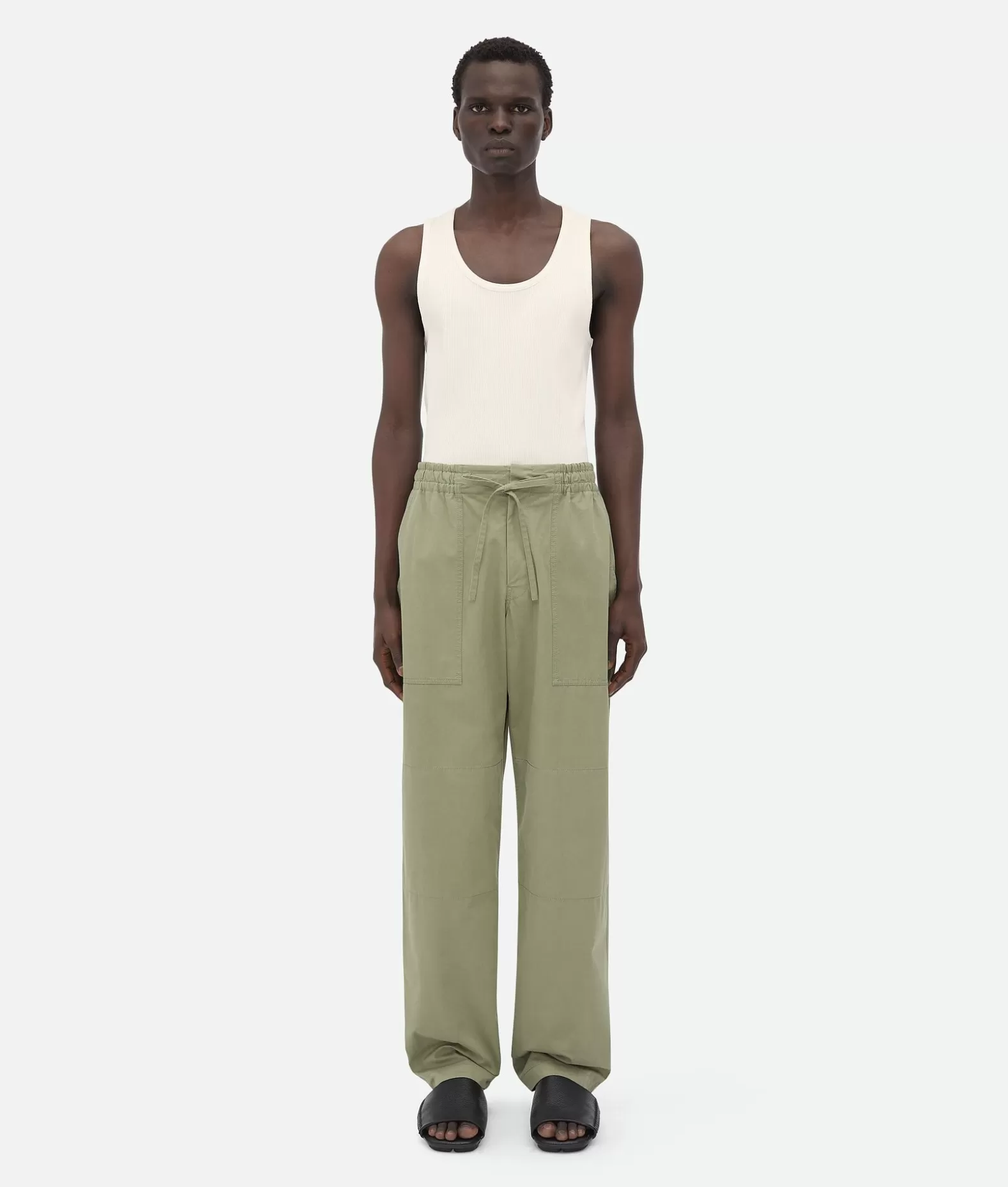 Pantaloni E Shorts^Bottega Veneta Pantaloni In Twill Di Cotone Leggero Juniper