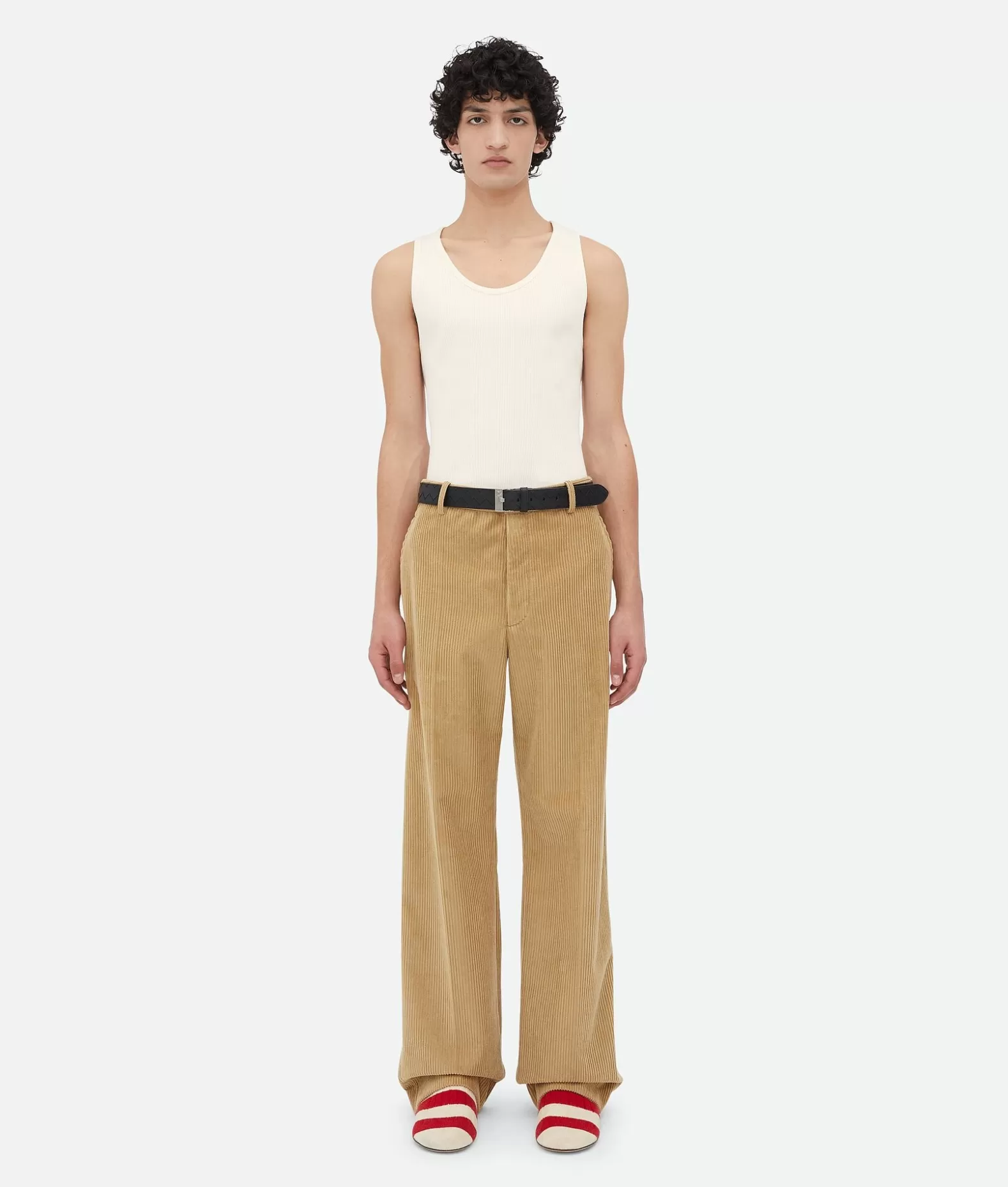 Pantaloni E Shorts^Bottega Veneta Pantaloni In Velluto Pale oak