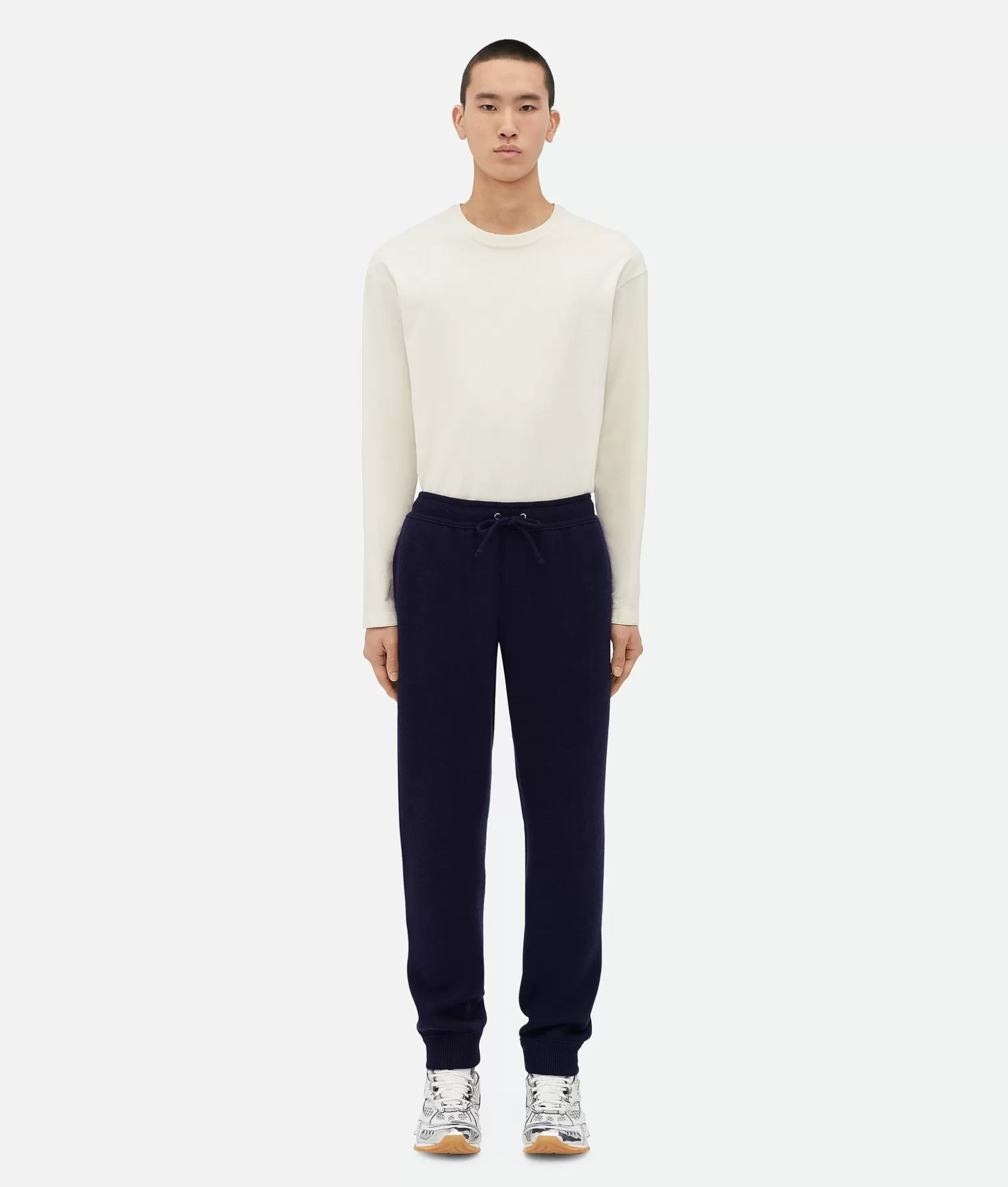 Pantaloni E Shorts^Bottega Veneta Pantaloni Jogger In Cashmere Navy