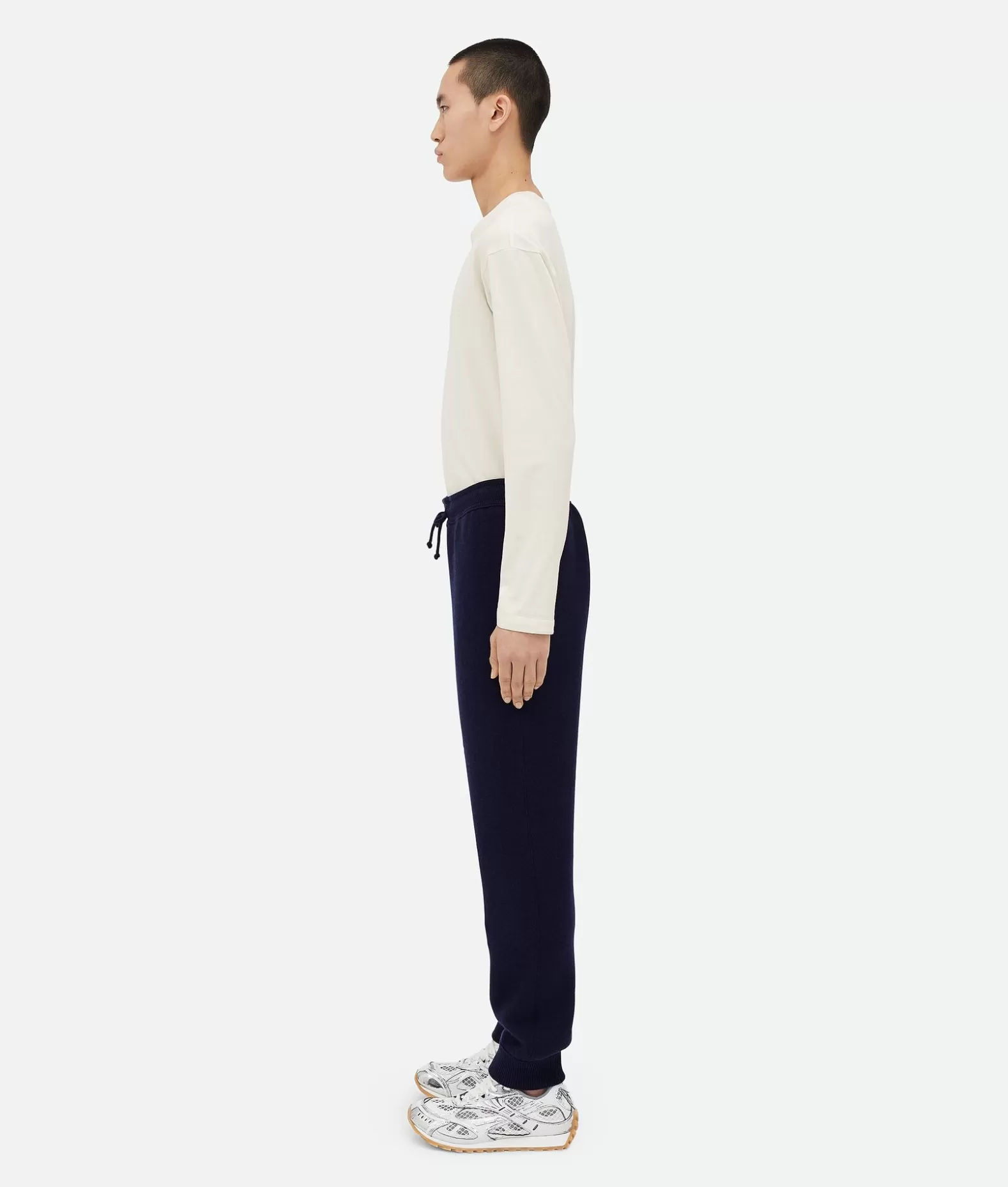 Pantaloni E Shorts^Bottega Veneta Pantaloni Jogger In Cashmere Navy