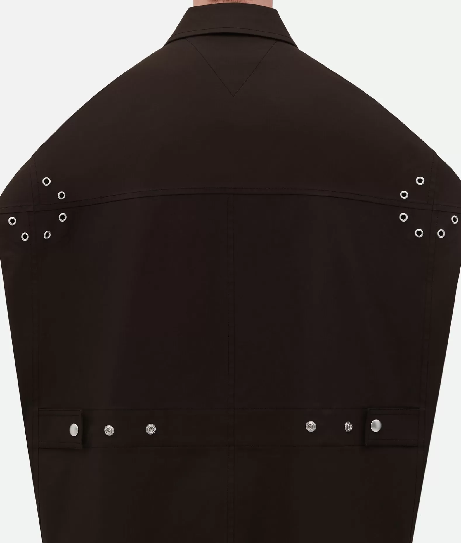 Giacche^Bottega Veneta Parka In Cotone Stretch Bicolore Fondant