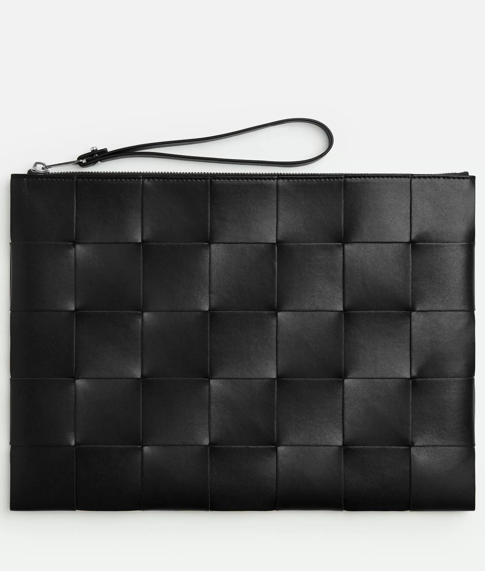 Pochettes^Bottega Veneta Pochette Cassette Grande Black