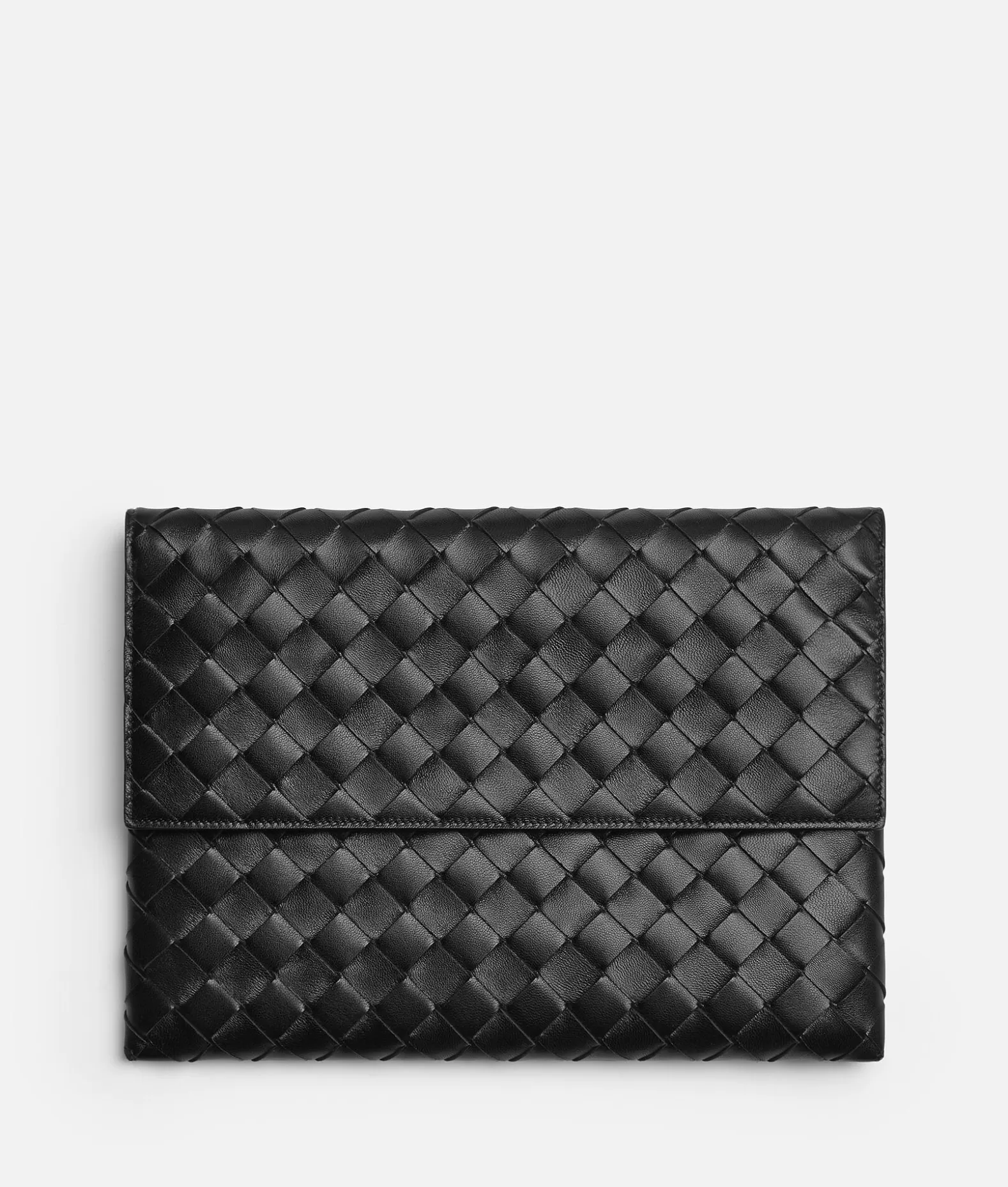 Pochettes^Bottega Veneta Pochette Con Patta Black