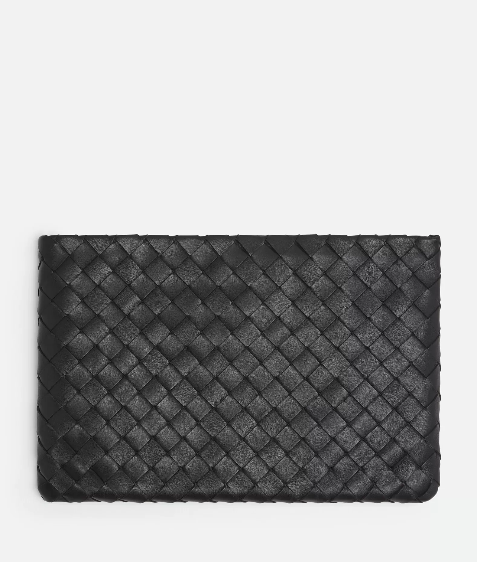 Pochettes^Bottega Veneta Pochette Media Black