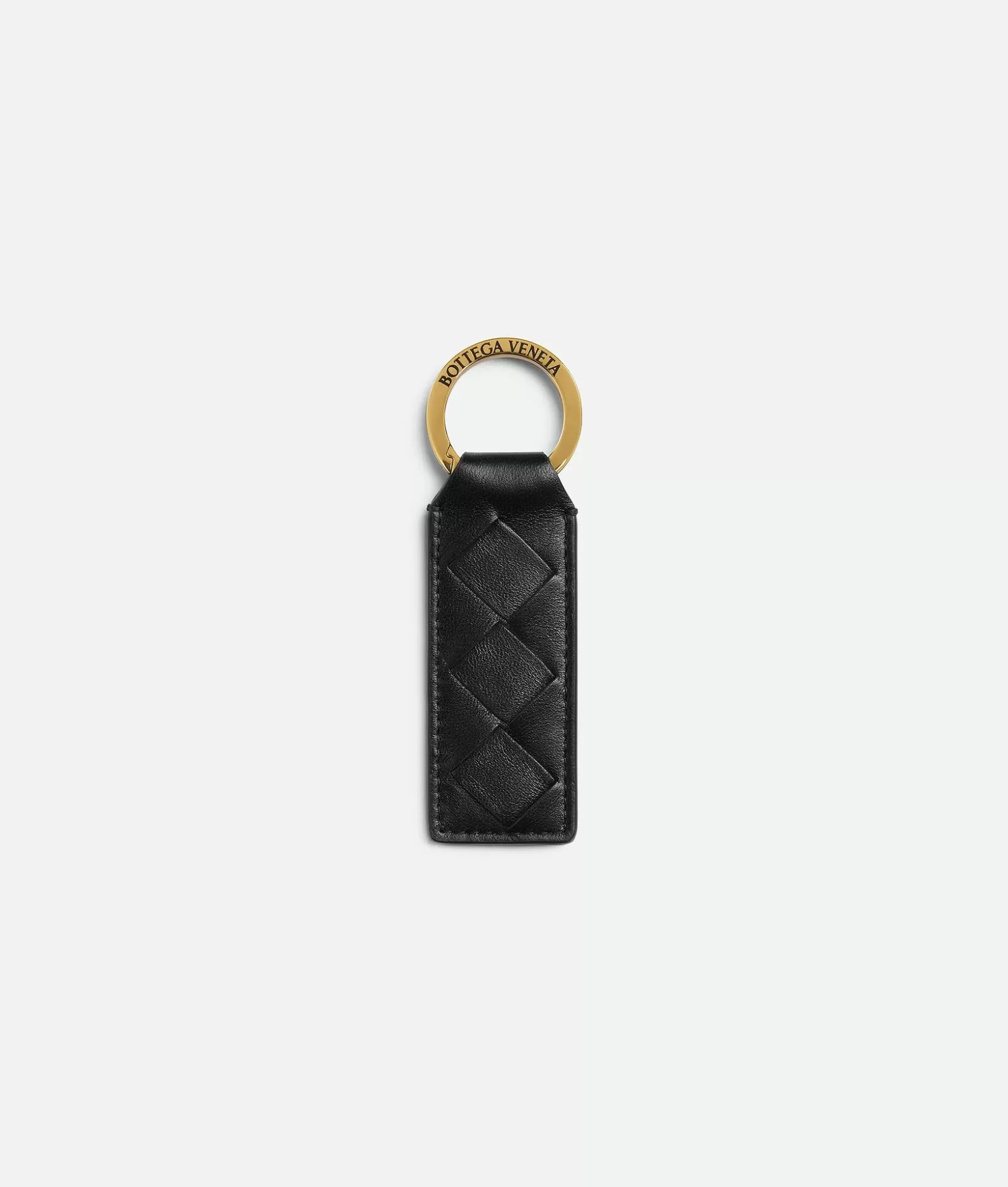 Portachiavi^Bottega Veneta Portachiavi Tab Black