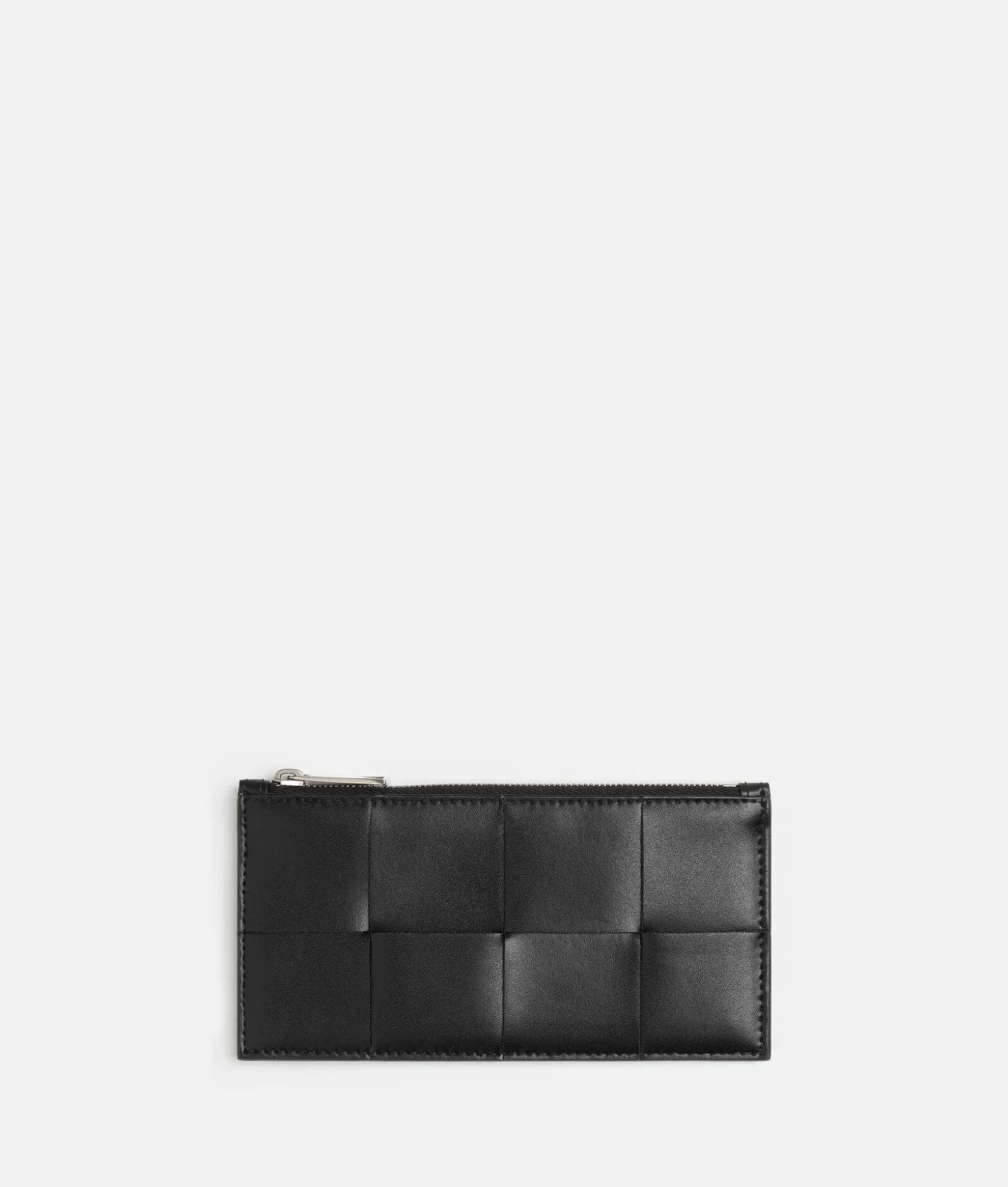 Porta Carte^Bottega Veneta Portafoglio Lungo Sottile Cassette Black