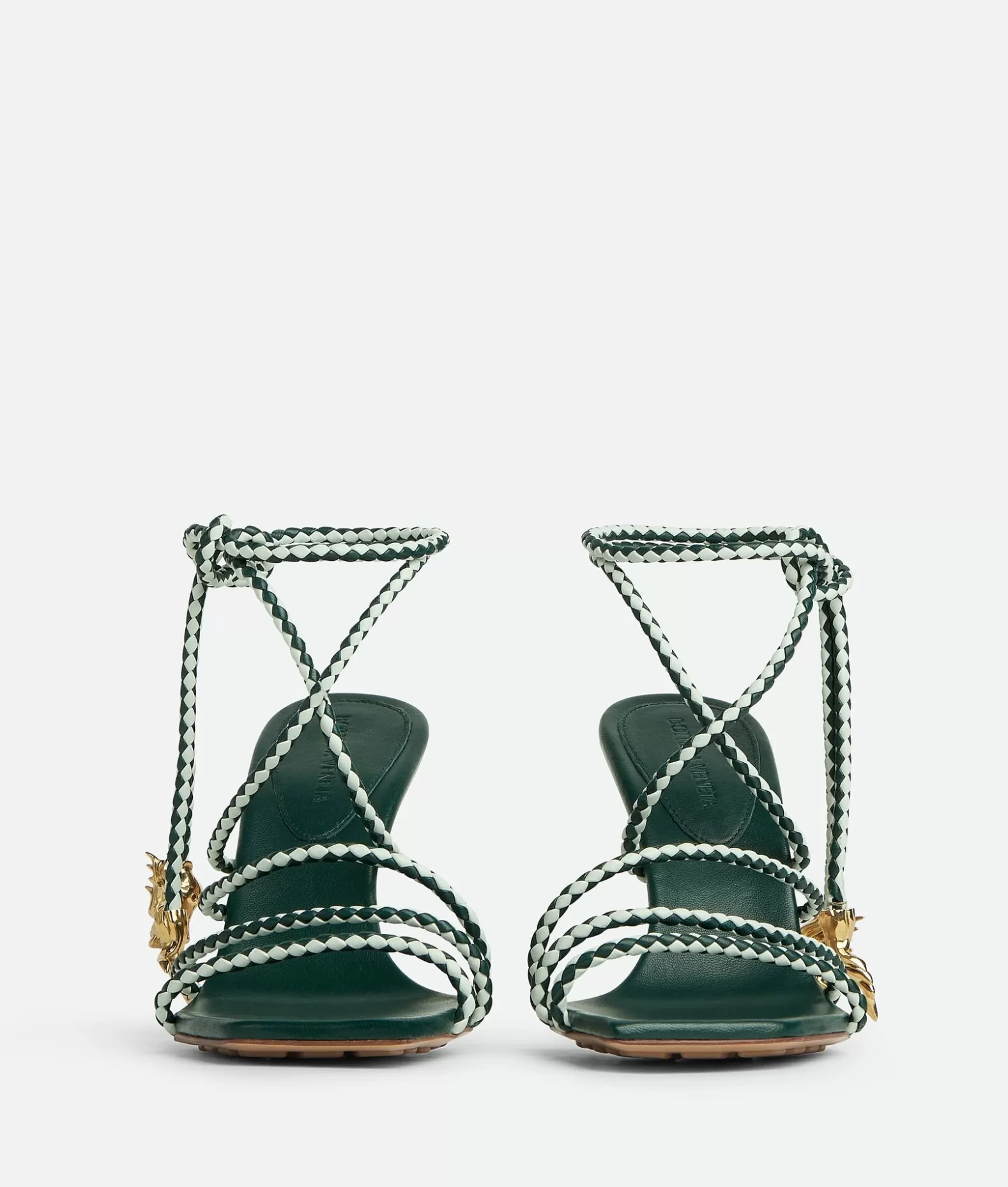 Sandali^Bottega Veneta Sandali Adam Emerald green/glacier