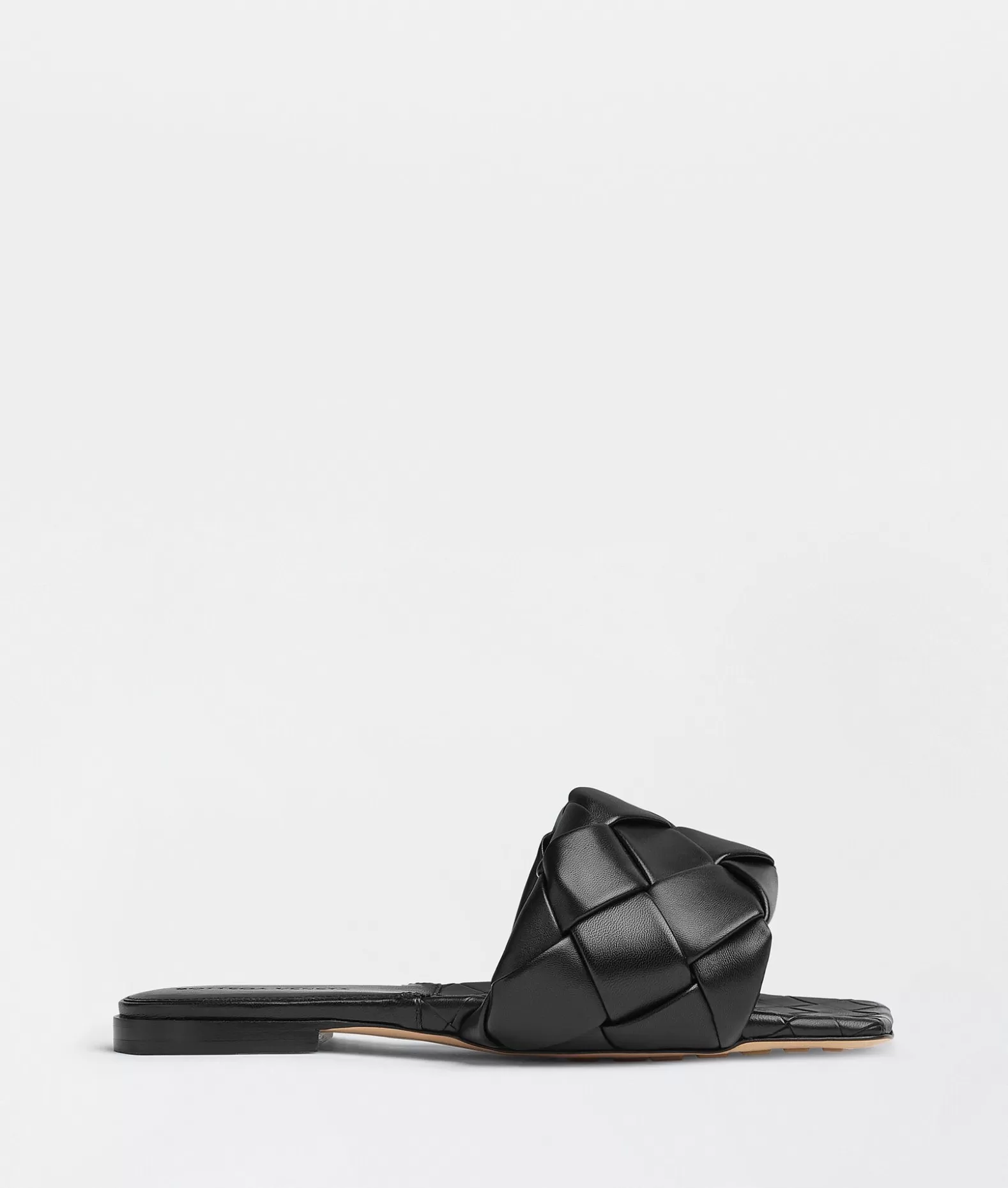 Sandali^Bottega Veneta Sandali Flat Lido Black