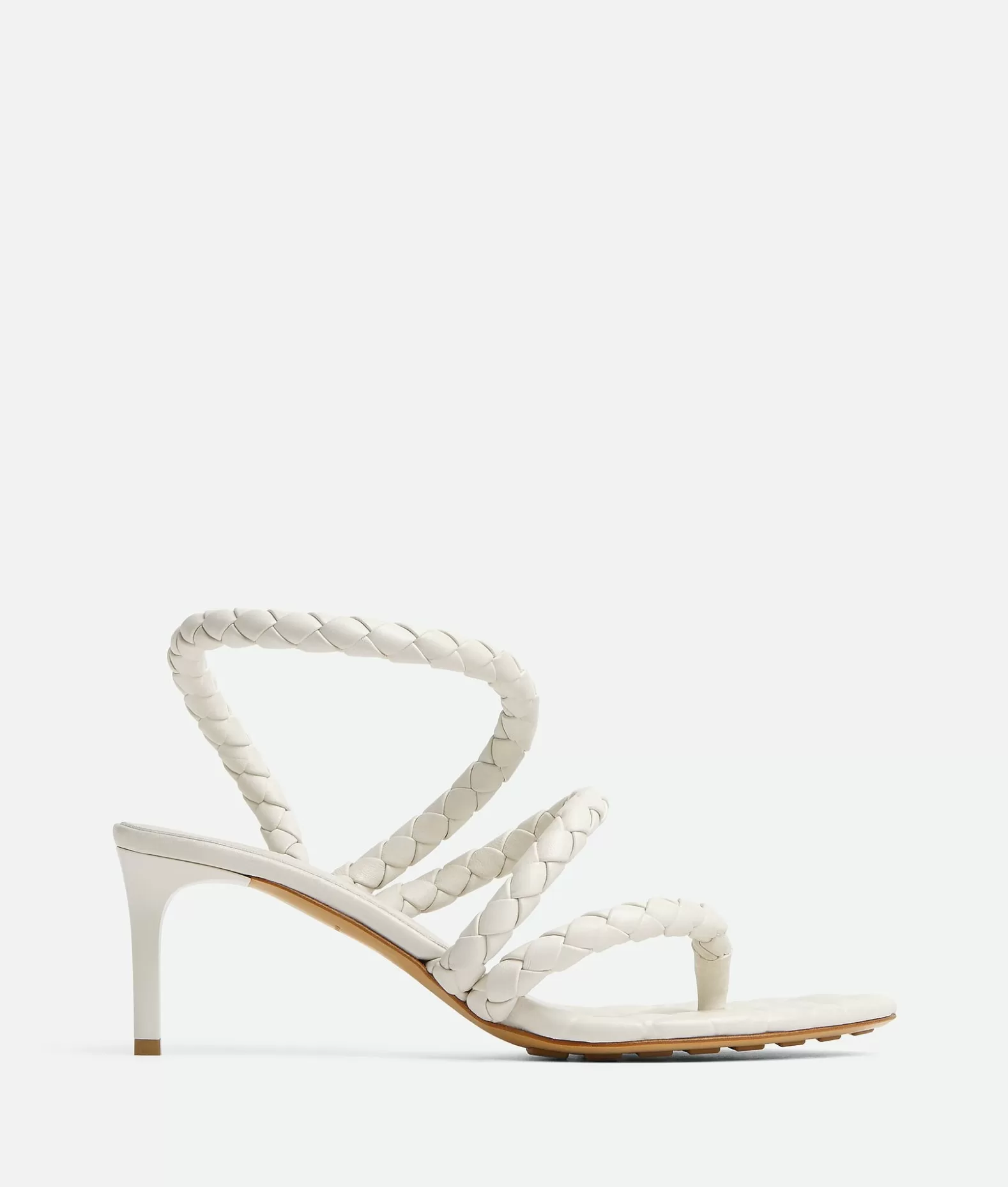 Sandali^Bottega Veneta Sandali Leaf White