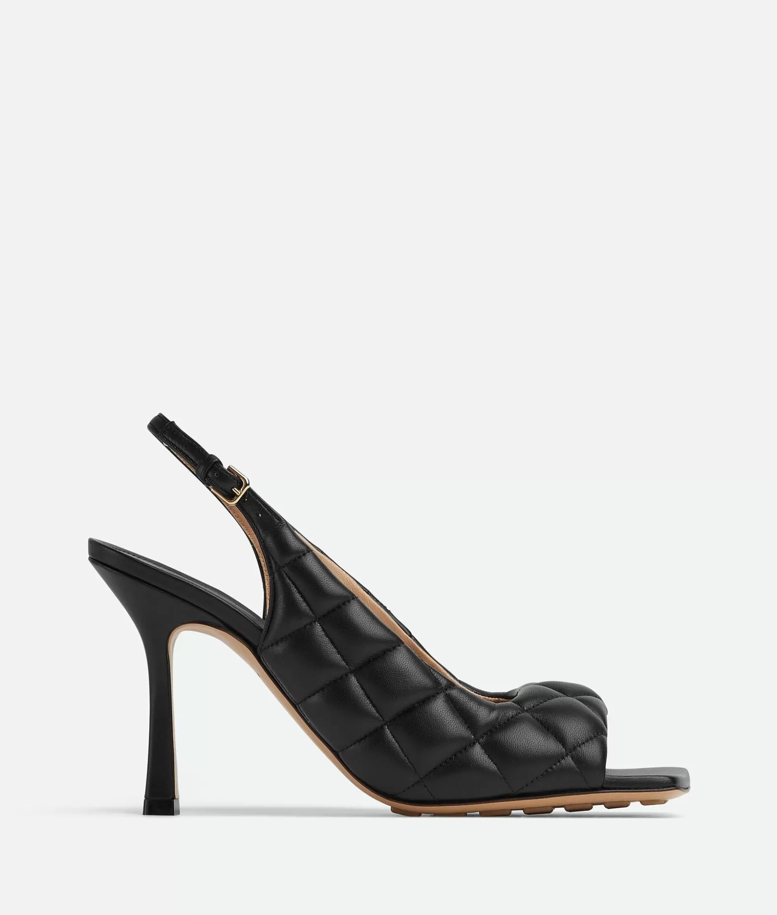 Sandali^Bottega Veneta Sandali Slingback Padded Black