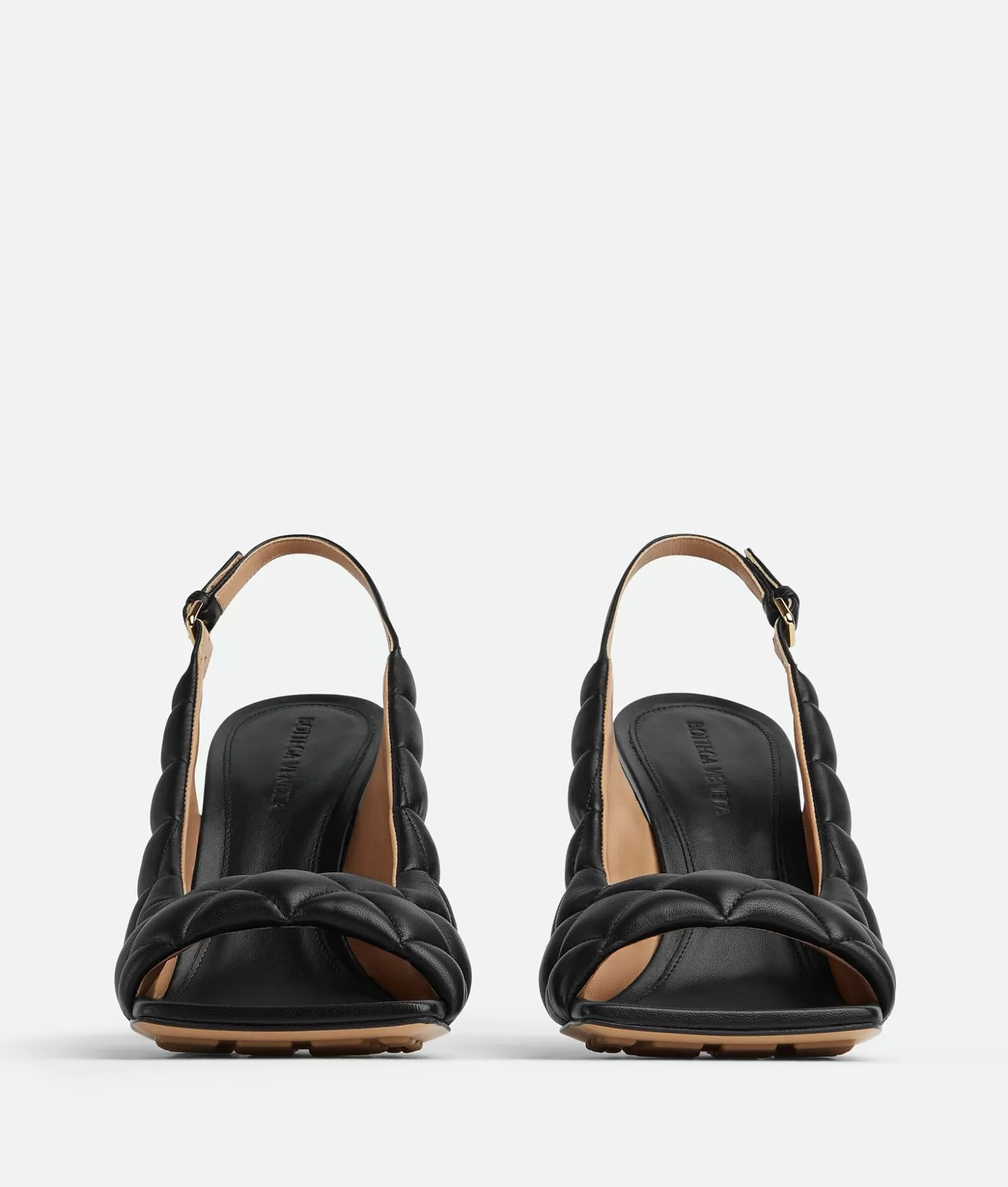 Sandali^Bottega Veneta Sandali Slingback Padded Black