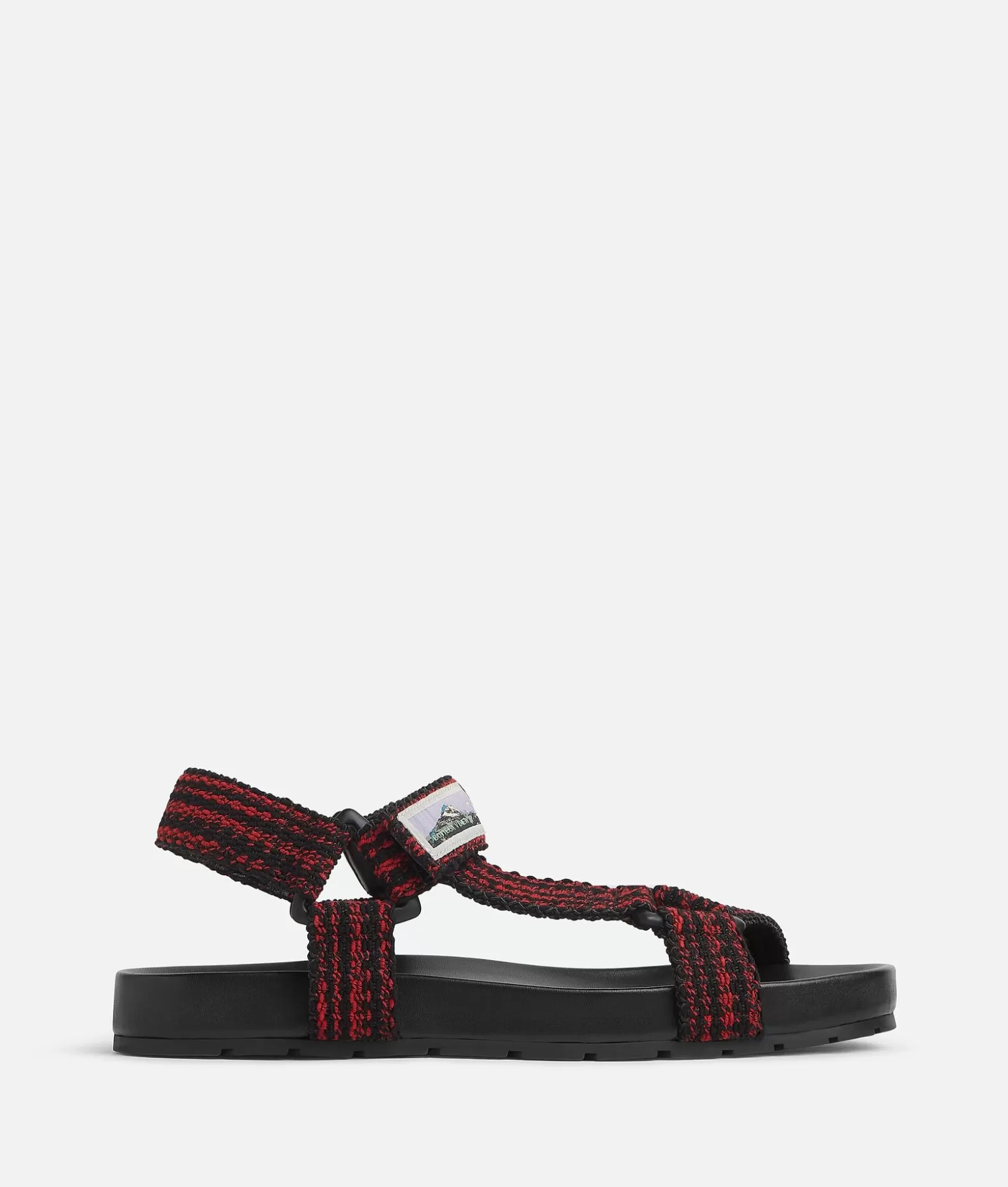 Sandali | Slipper^Bottega Veneta Sandali Trip Black/carmine