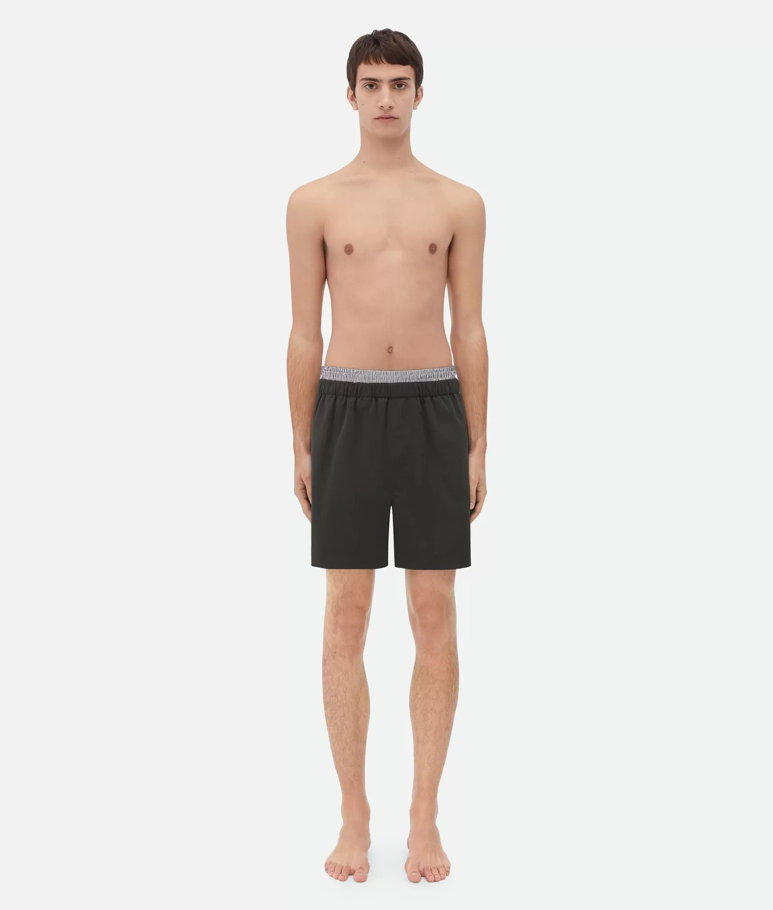 Costumi^Bottega Veneta Short Da Bagno In Nylon Kale