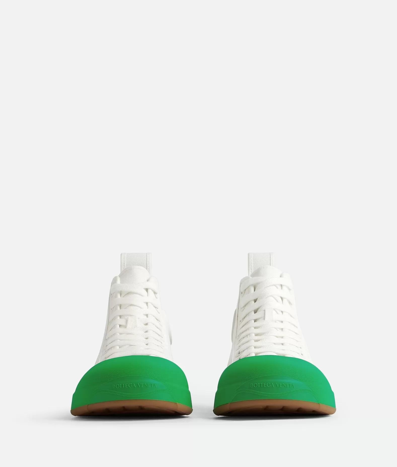 Sneakers^Bottega Veneta Sneaker Vulcan Optic white / Parakeet