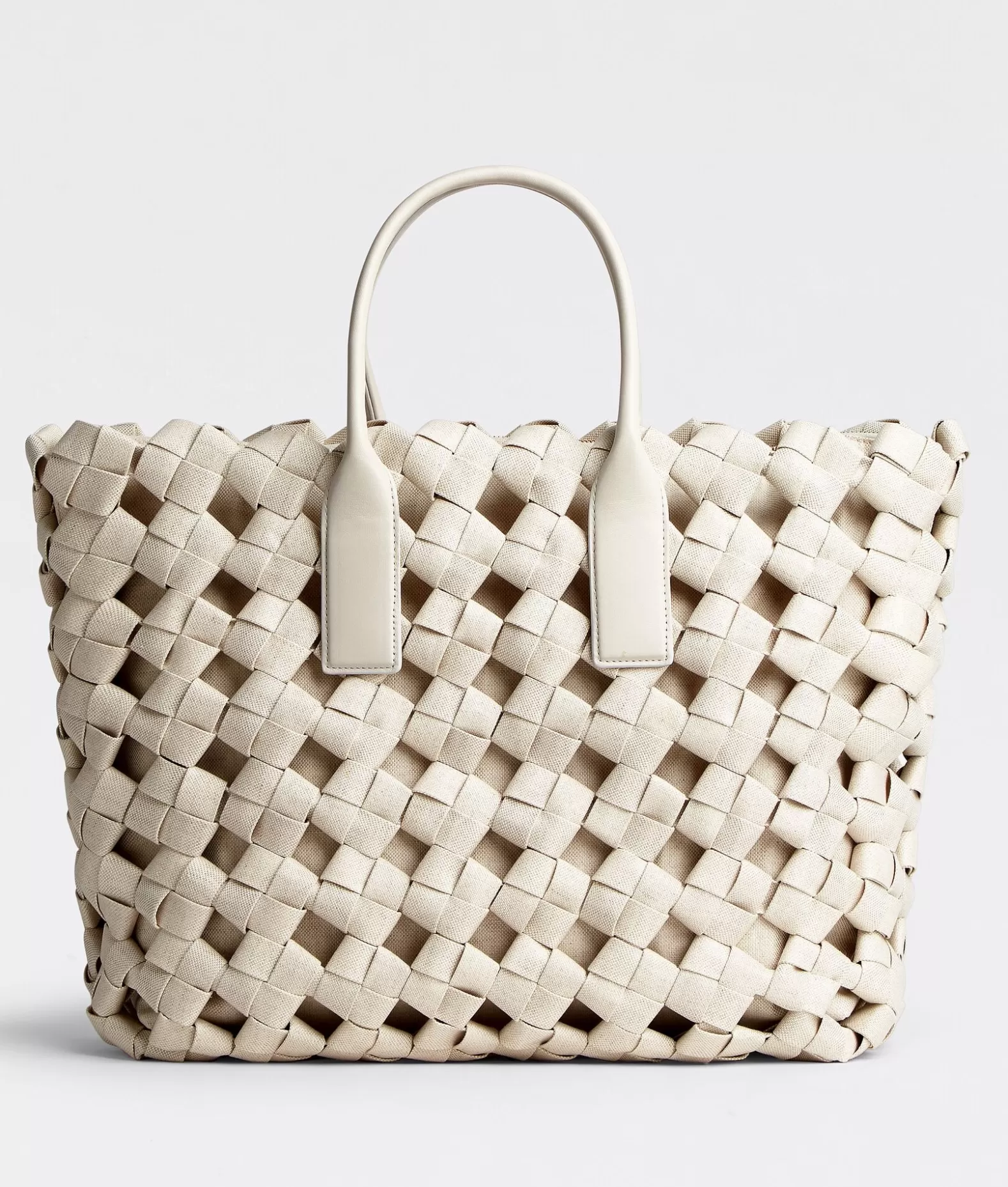 Bottega Series^Bottega Veneta Tote Bag Natural/plaster