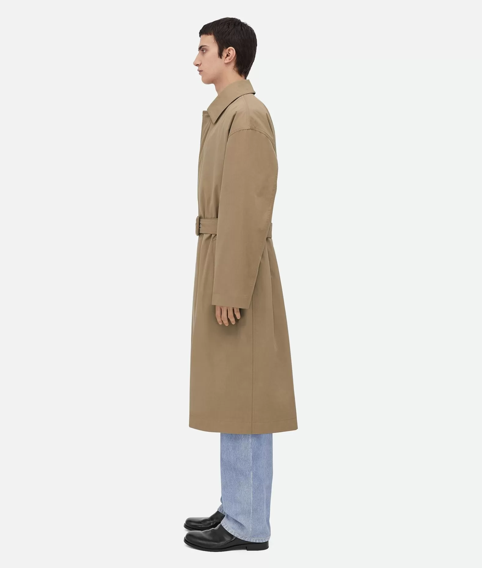 Cappotti^Bottega Veneta Trench In Twill Di Cotone Leggero Desert taupe