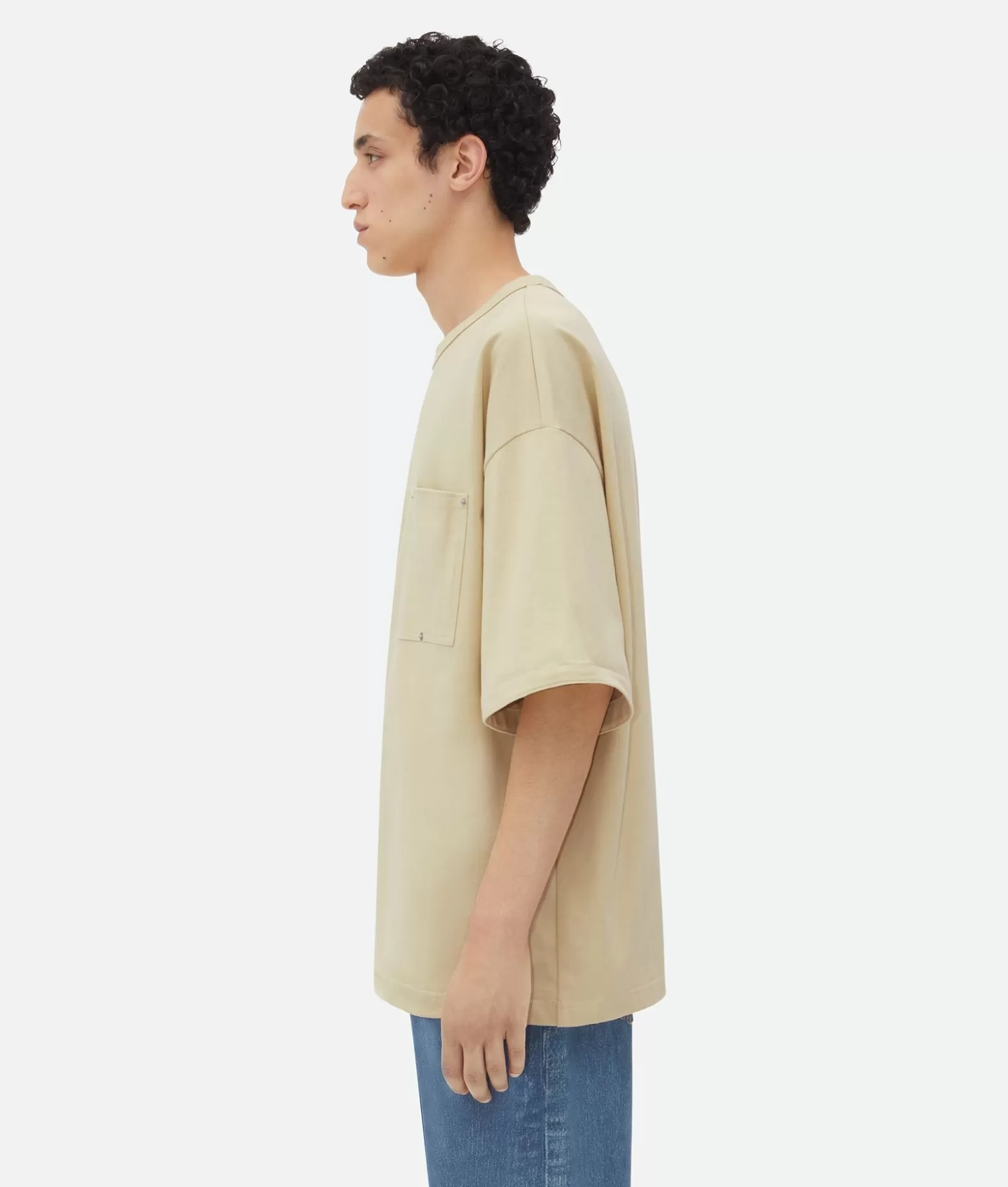 T-Shirt^Bottega Veneta T-shirt In Jersey Di Cotone Hay