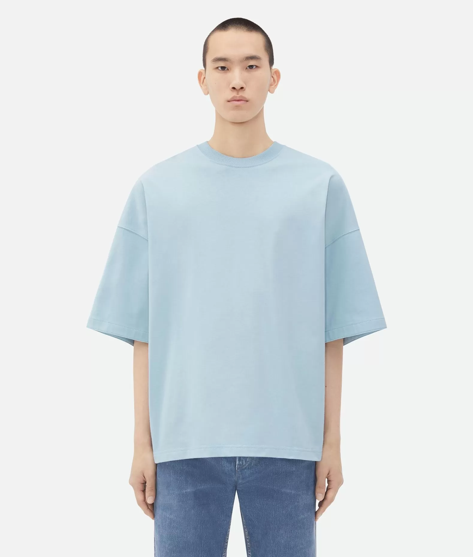 T-Shirt^Bottega Veneta T-shirt Oversize In Jersey River